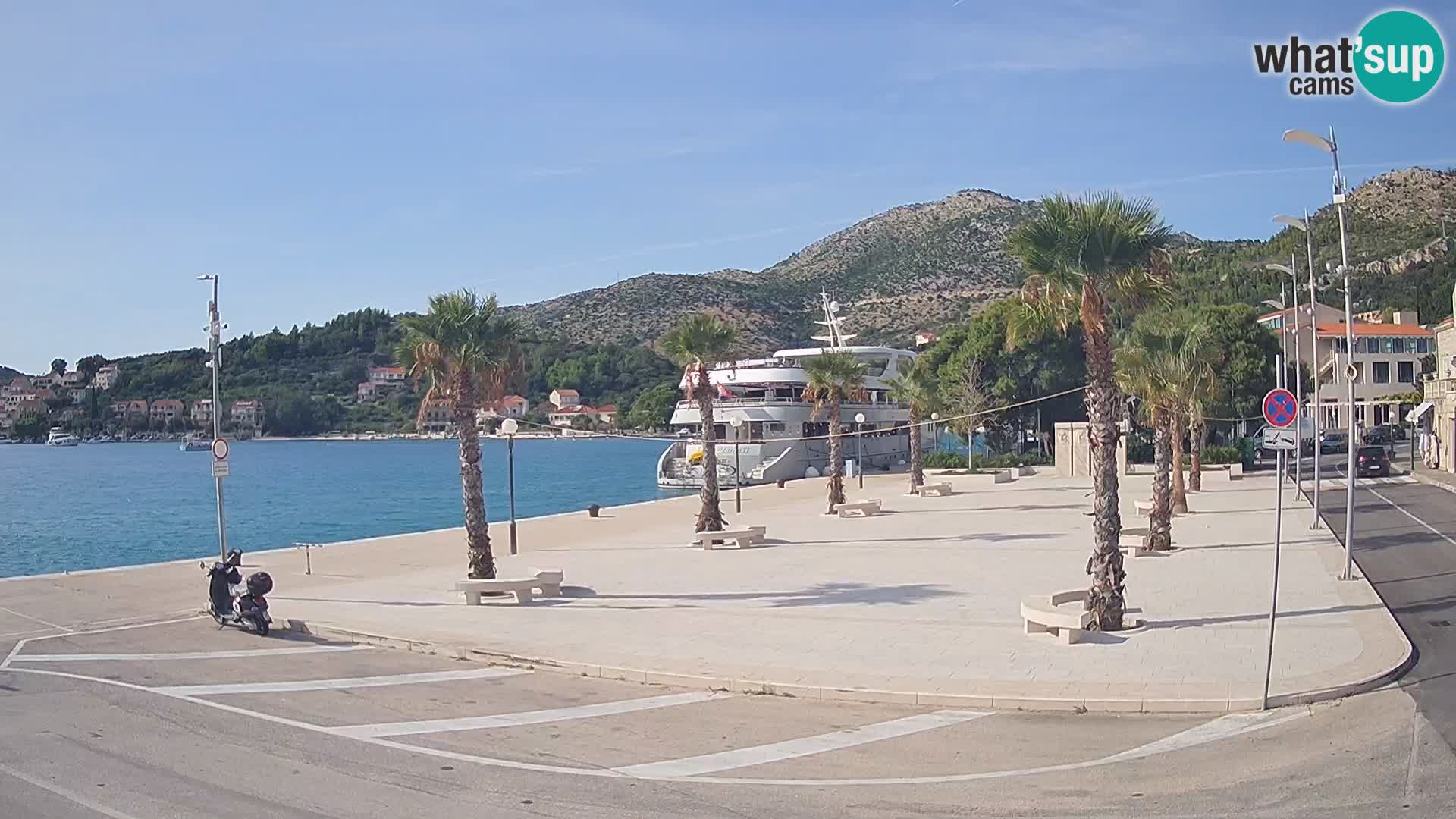Livecam Slano – Dubrovnik Neretva region webcam Croatie