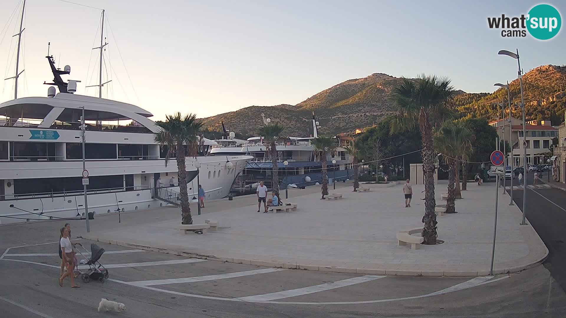 Livecam Slano – Dubrovnik Neretva region webcam Croatie