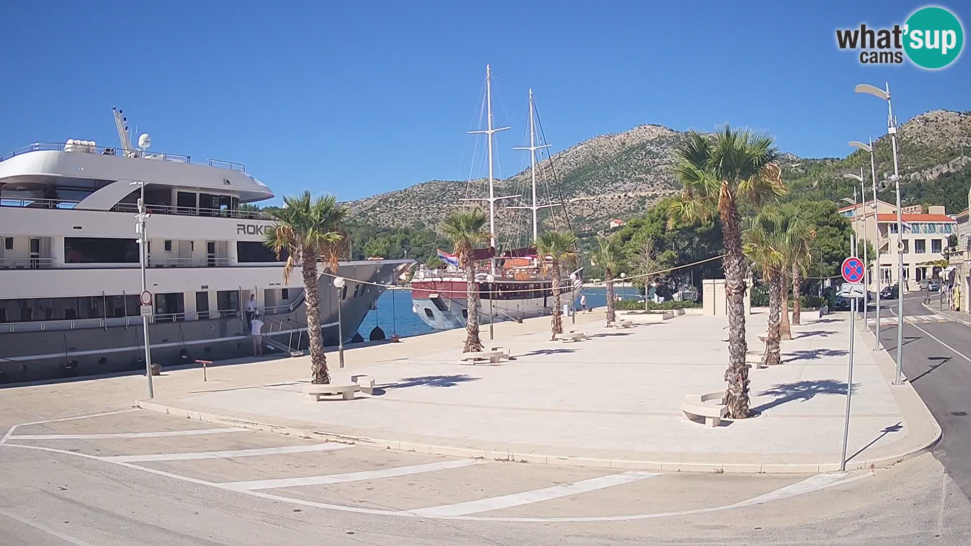Livecam Slano – Dubrovnik Neretva region webcam Croatie