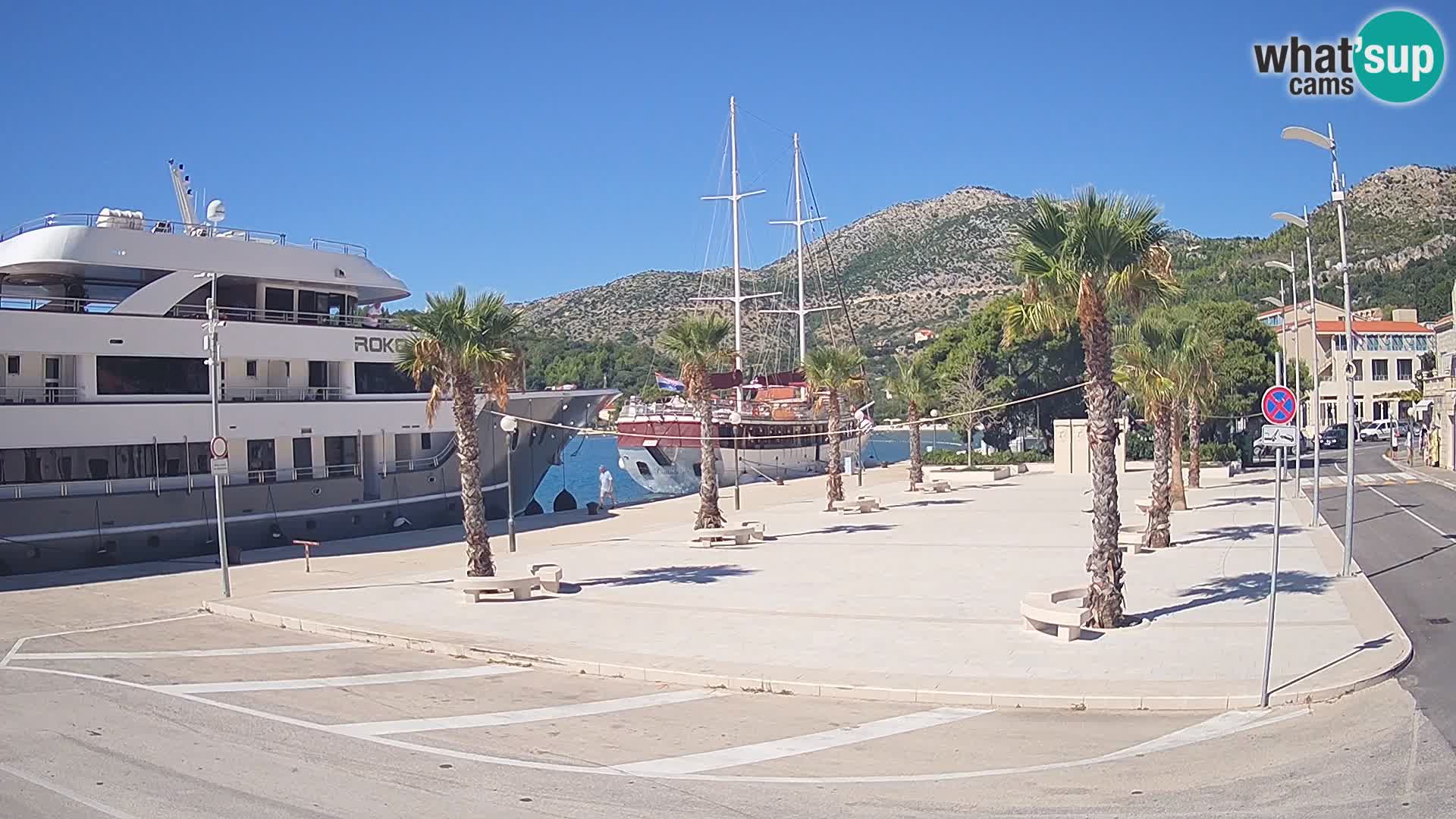Live cam Slano – Dubrovnik Neretva region webcam Croatia
