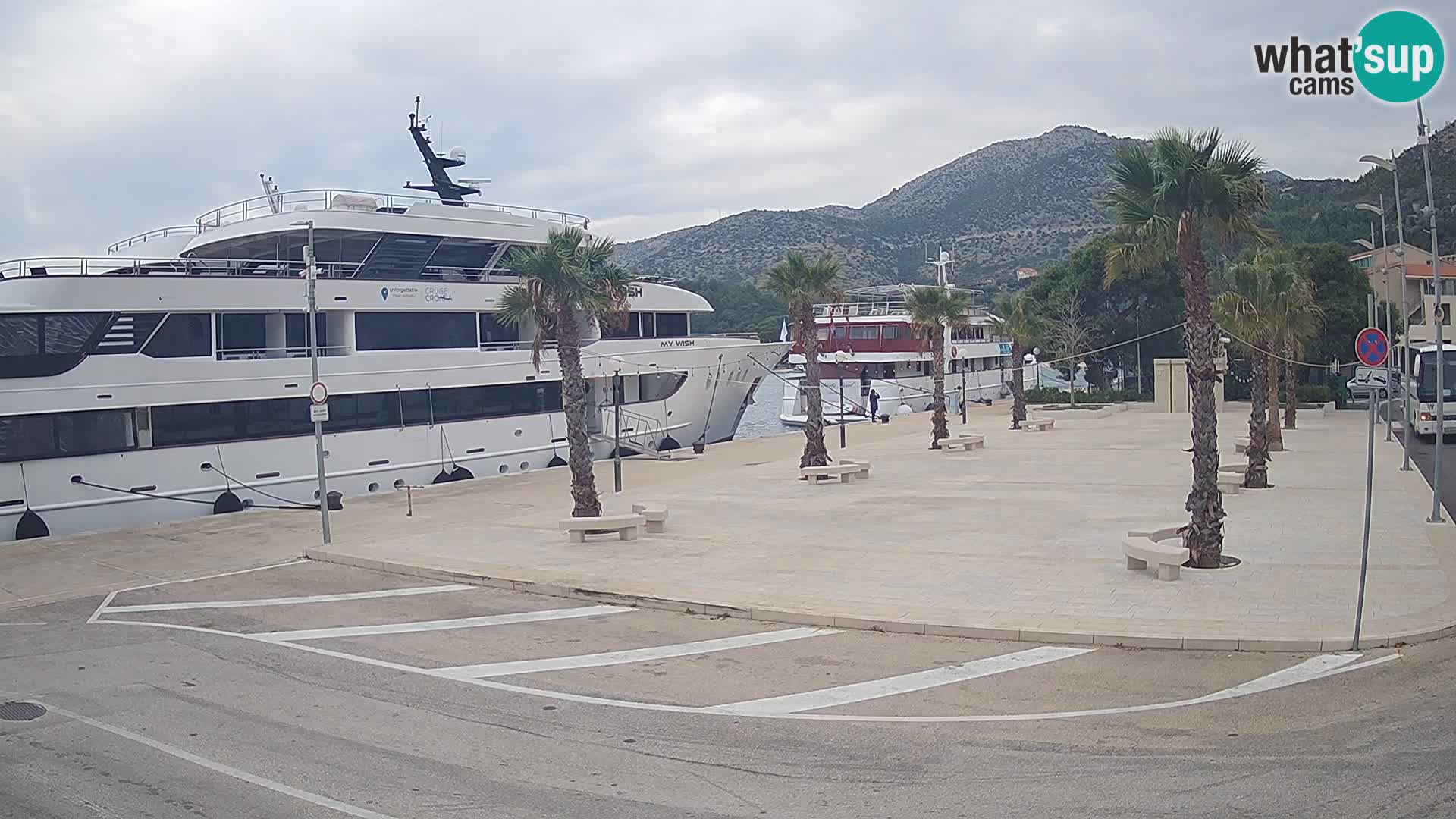 Livecam Slano – Dubrovnik Neretva region webcam Croatie