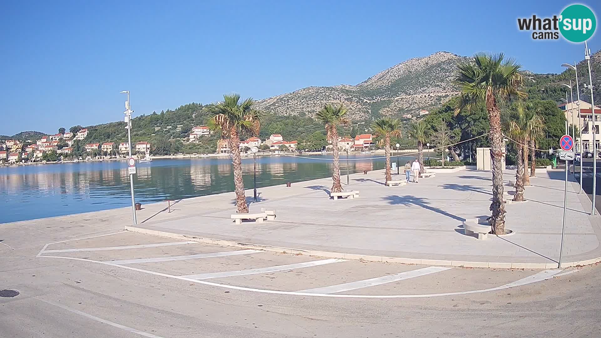 Livecam Slano – Dubrovnik Neretva region webcam Croatie
