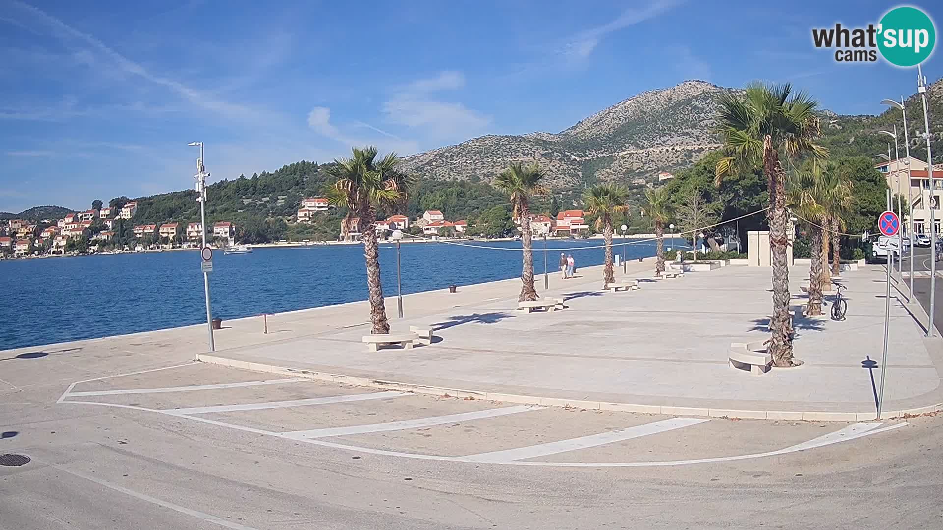 Livecam Slano – Dubrovnik Neretva region webcam Croatie