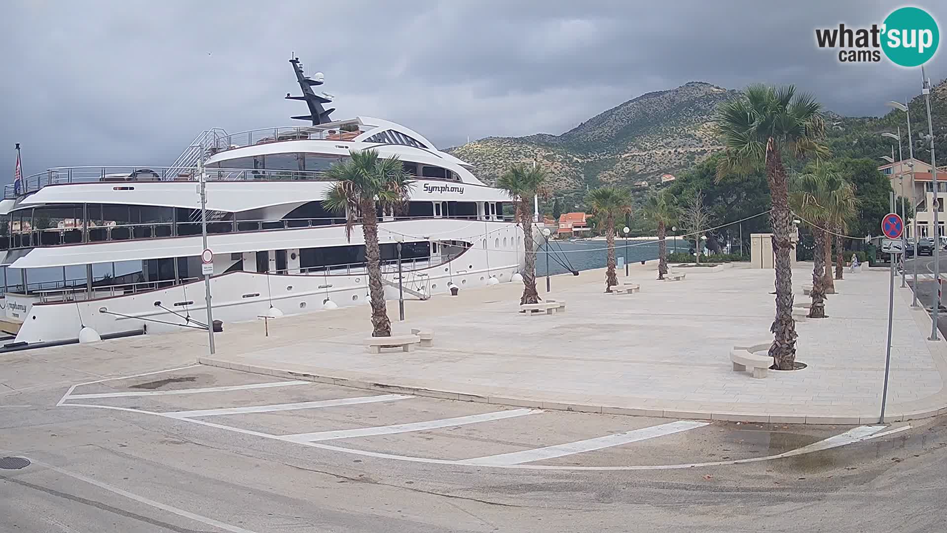 Livecam Slano – Dubrovnik Neretva region webcam Croatie