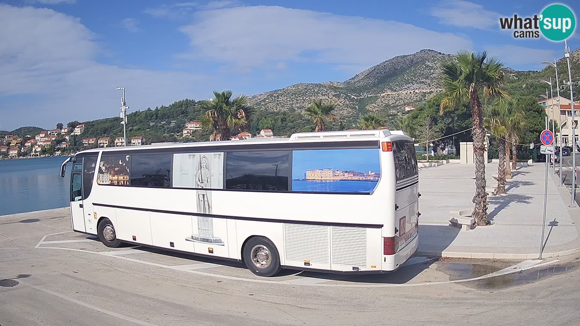 Livecam Slano – Dubrovnik Neretva region webcam Croatie