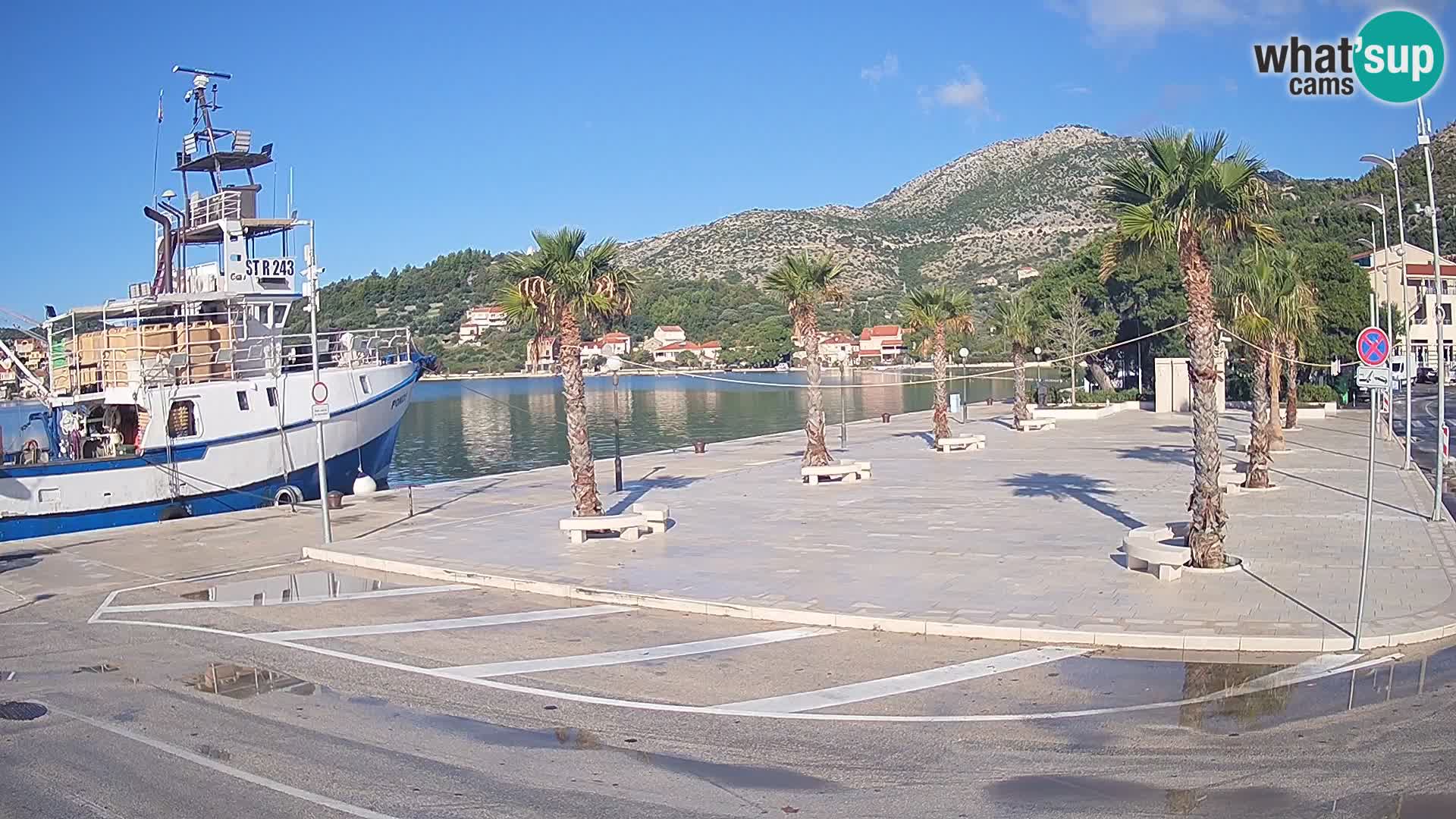 Live cam Slano – Dubrovnik Neretva region webcam Croatia
