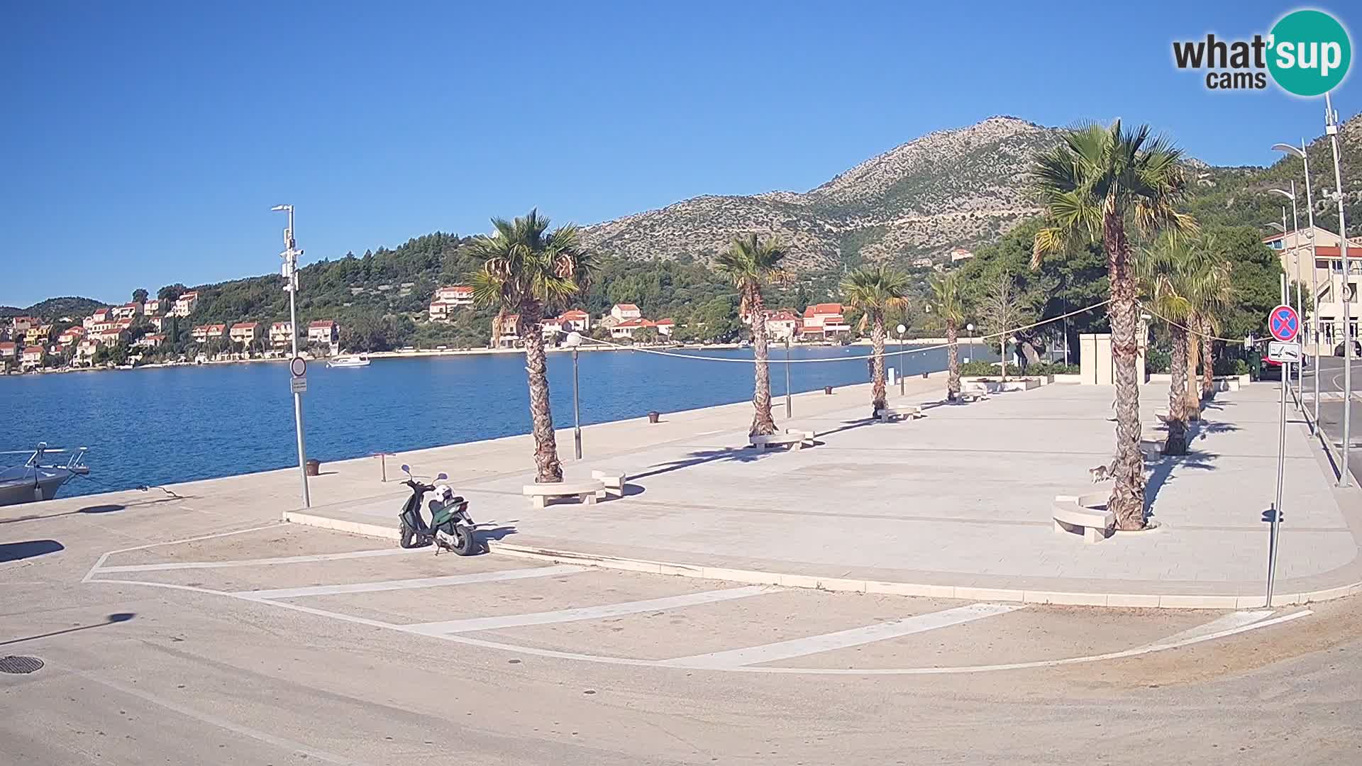 Livecam Slano – Dubrovnik Neretva region webcam Croatie