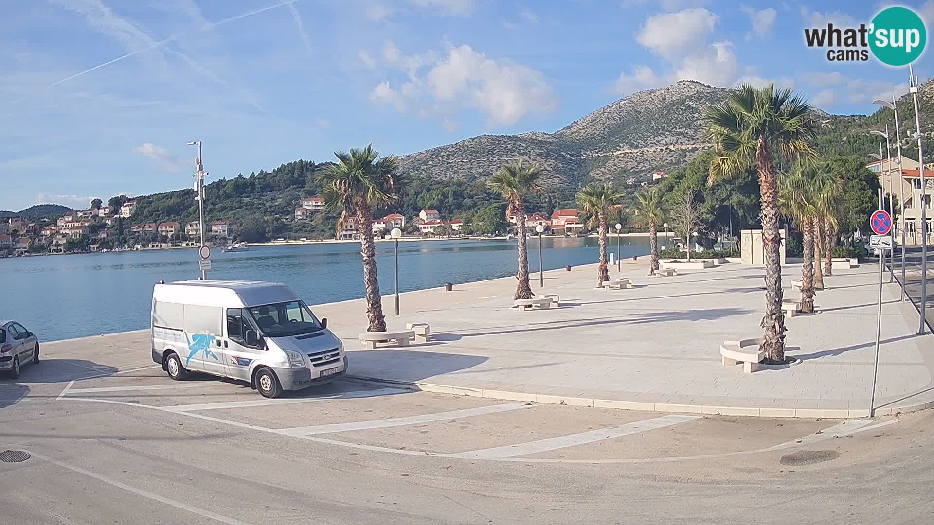 Livecam Slano – Dubrovnik Neretva region webcam Croatie