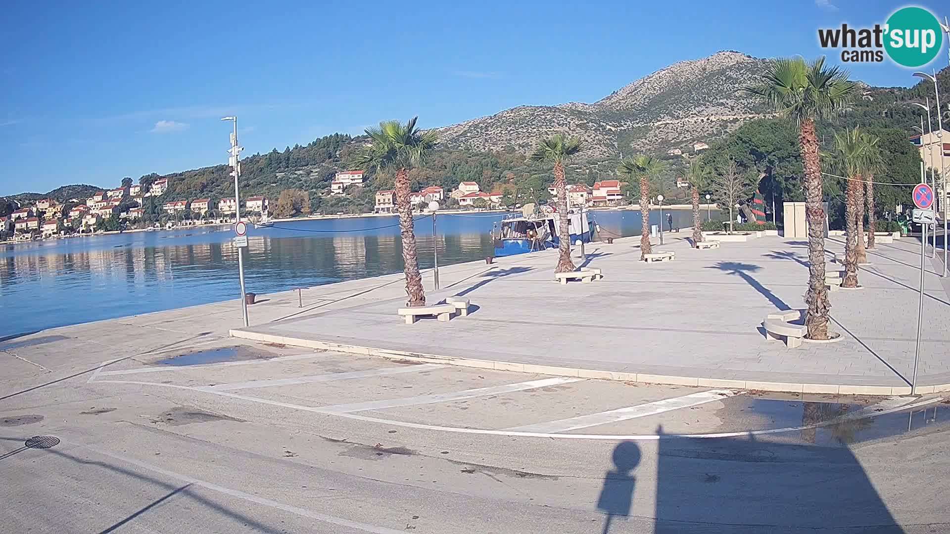 Livecam Slano – Dubrovnik Neretva region webcam Croatie