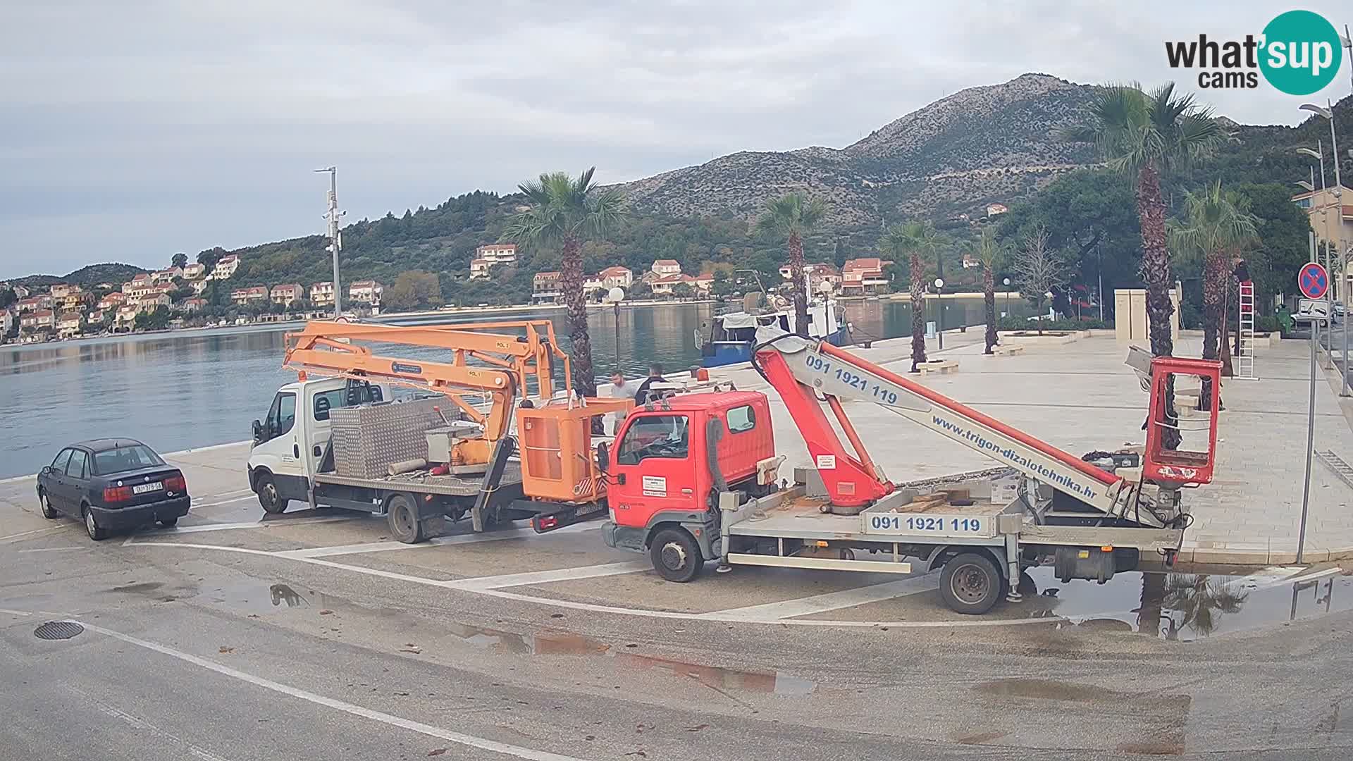 Livecam Slano – Dubrovnik Neretva region webcam Croatie