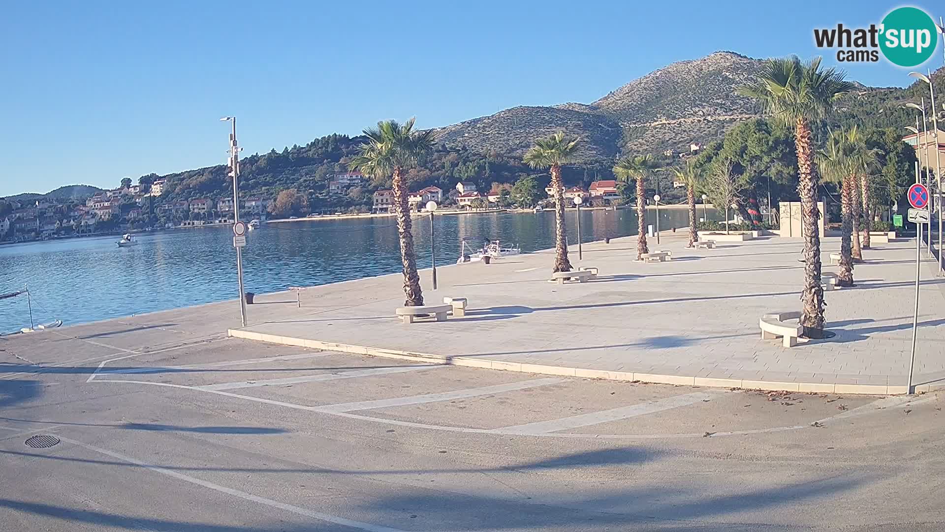 Livecam Slano – Dubrovnik Neretva region webcam Croatie
