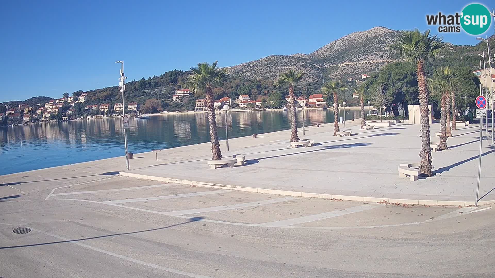 Livecam Slano – Dubrovnik Neretva region webcam Croatie