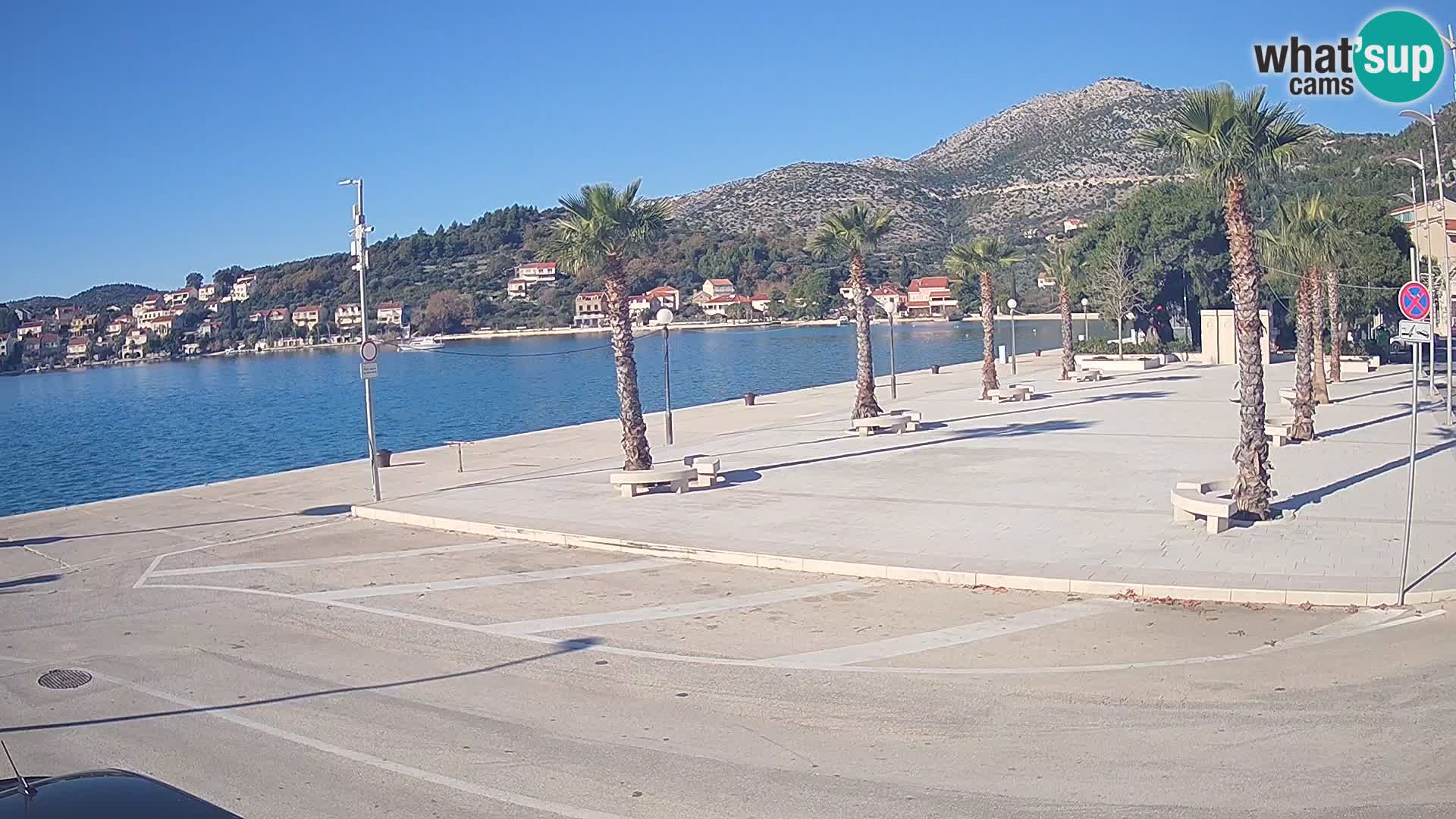 Livecam Slano – Dubrovnik Neretva region webcam Croatie