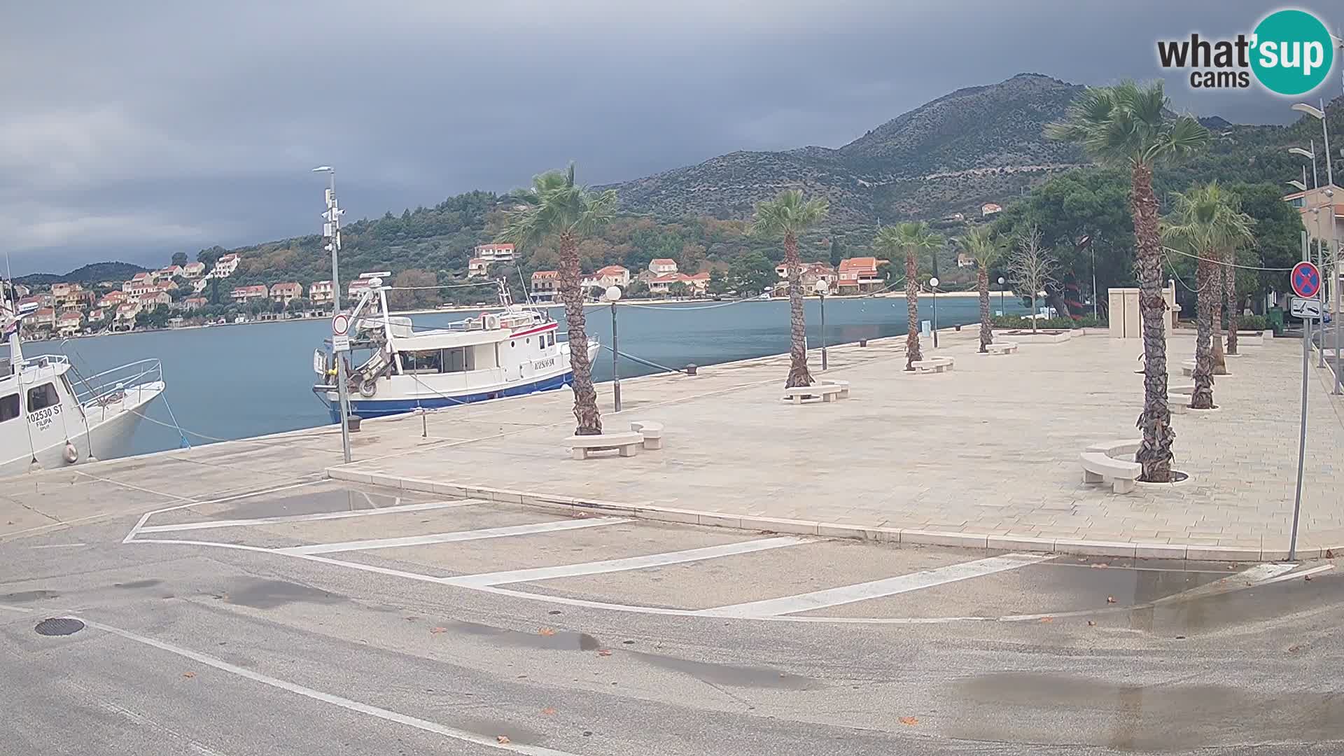 Livecam Slano – Dubrovnik Neretva region webcam Croatie
