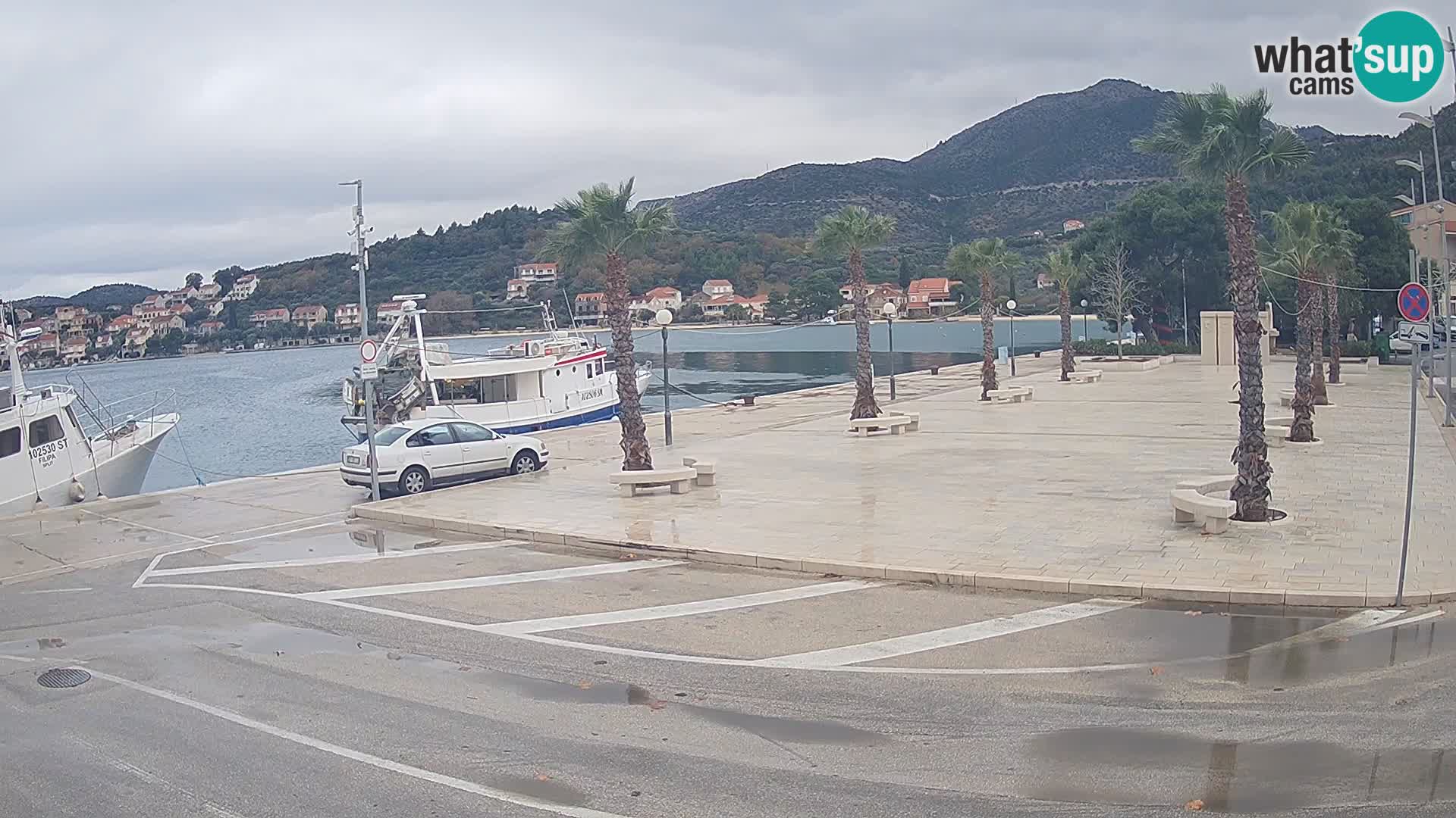 Livecam Slano – Dubrovnik Neretva region webcam Croatie