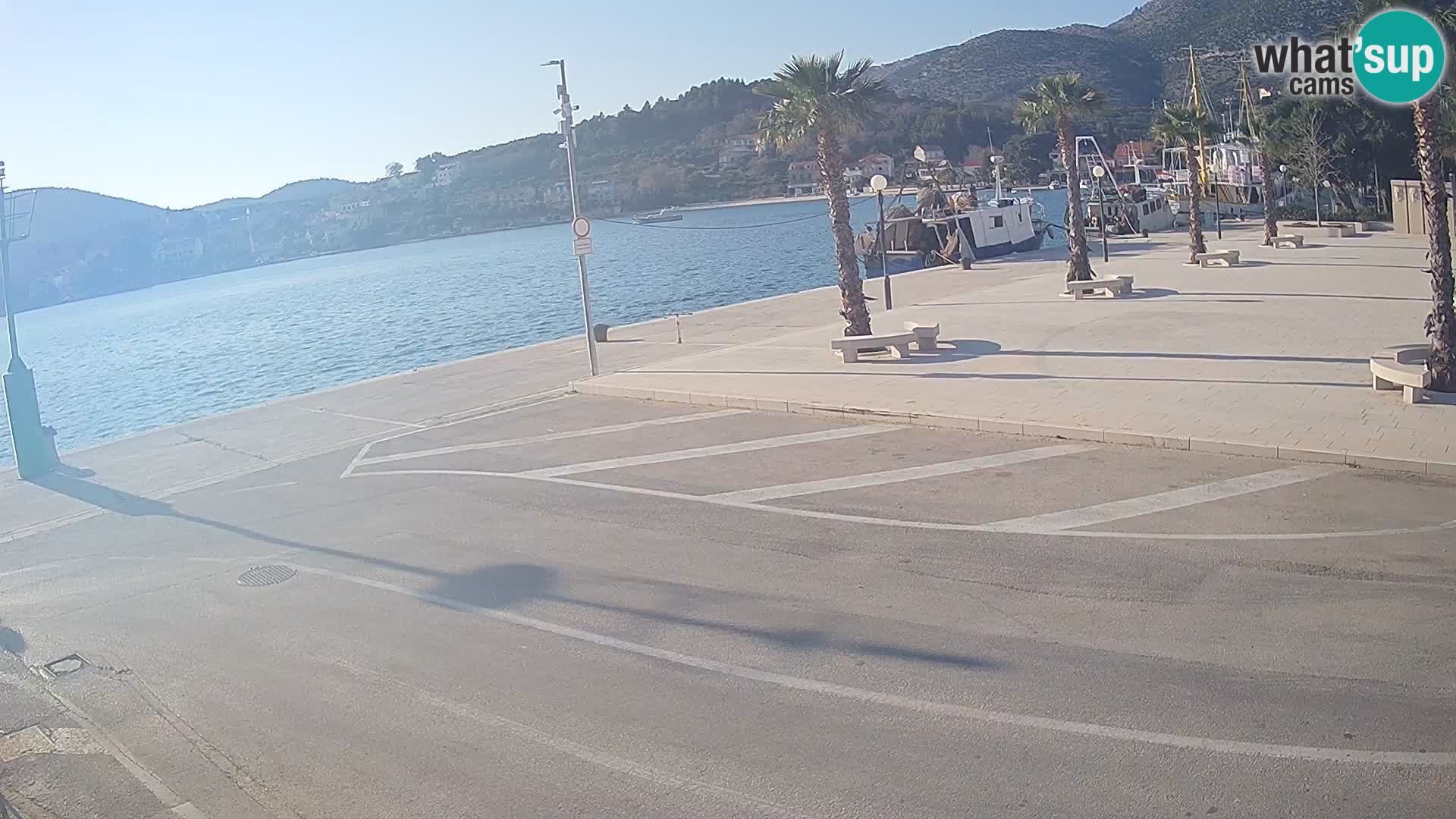 Livecam Slano – Dubrovnik Neretva region webcam Croatie