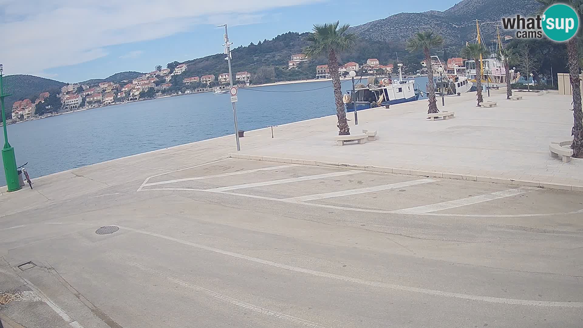 Livecam Slano – Dubrovnik Neretva region webcam Croatie