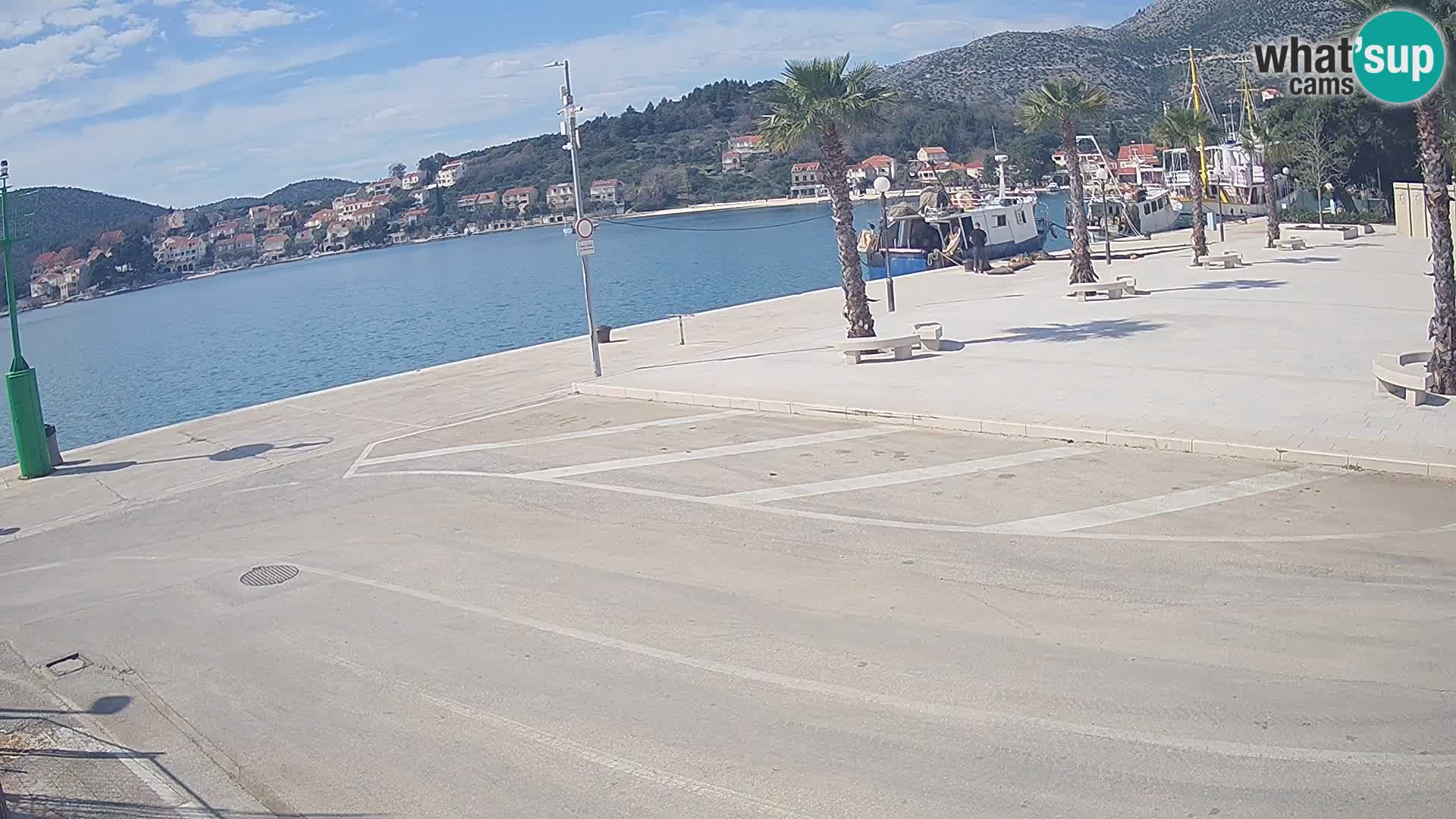 Livecam Slano – Dubrovnik Neretva region webcam Croatie