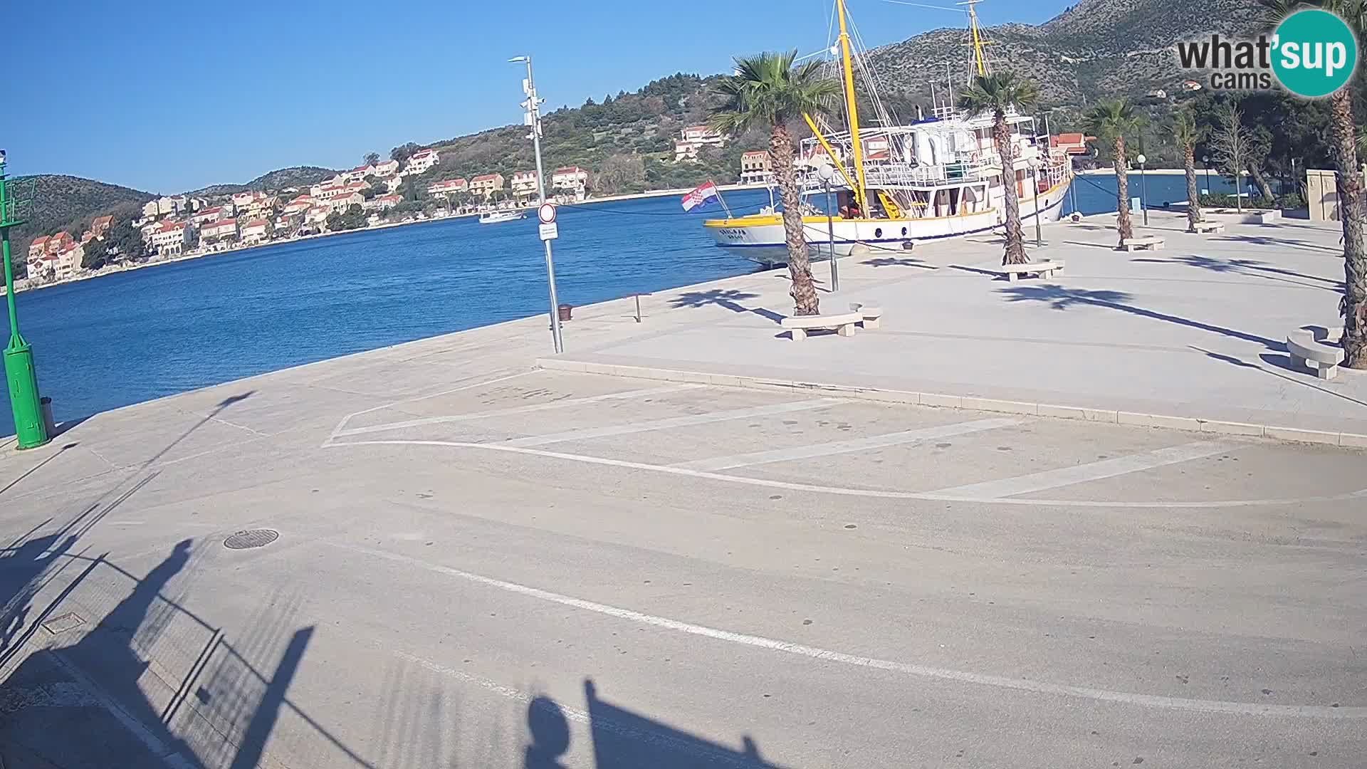 Livecam Slano – Dubrovnik Neretva region webcam Croatie