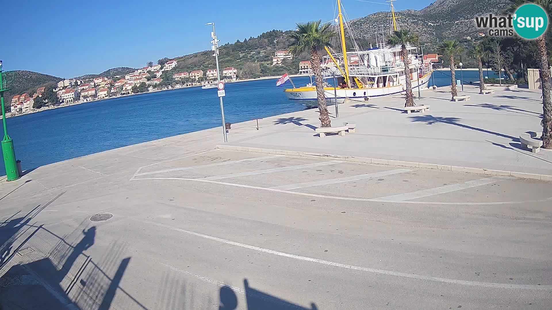 Livecam Slano – Dubrovnik Neretva region webcam Croatie