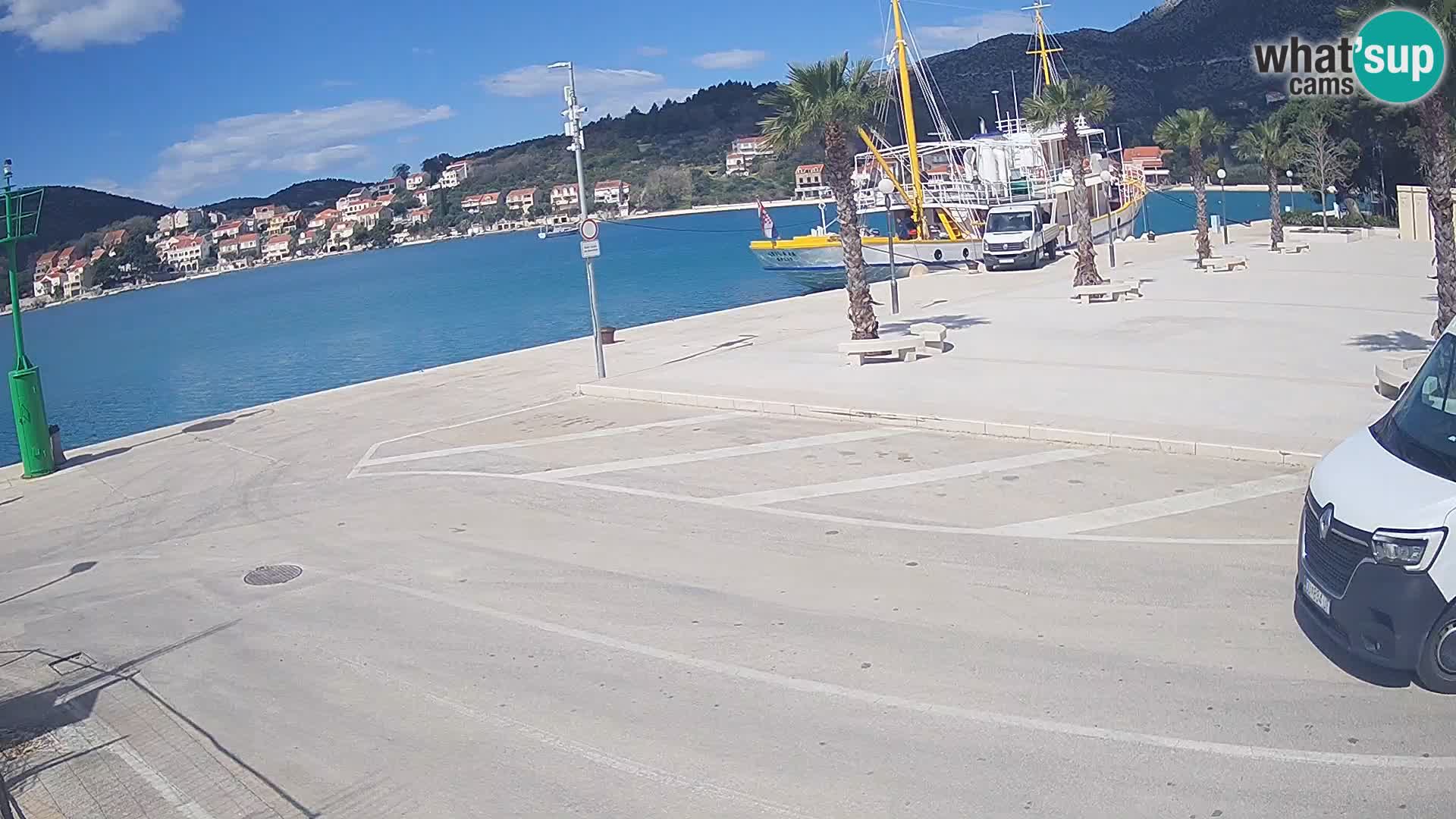 Livecam Slano – Dubrovnik Neretva region webcam Croatie