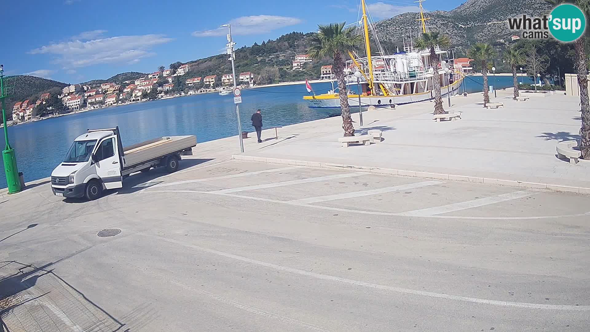 Livecam Slano – Dubrovnik Neretva region webcam Croatie