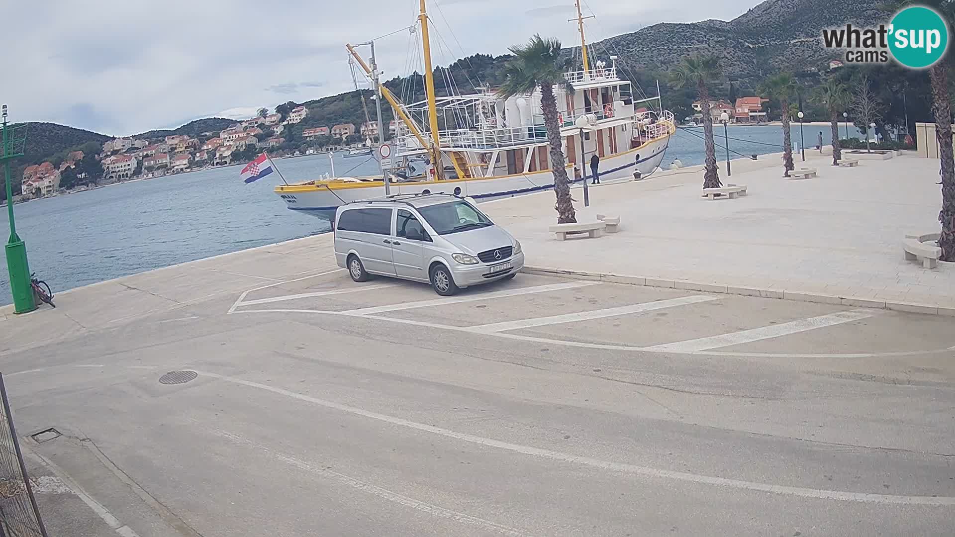 Livecam Slano – Dubrovnik Neretva region webcam Croatie