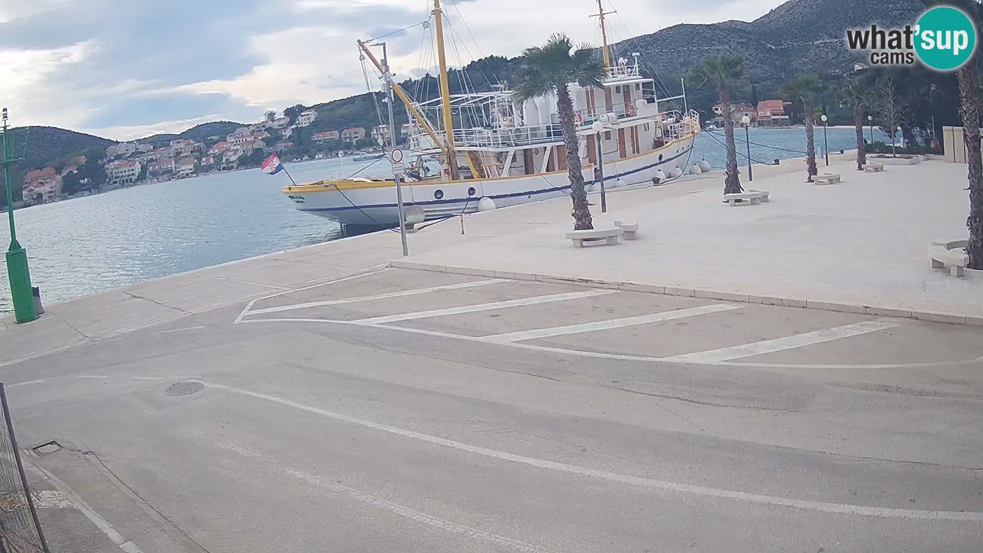 Livecam Slano – Dubrovnik Neretva region webcam Croatie