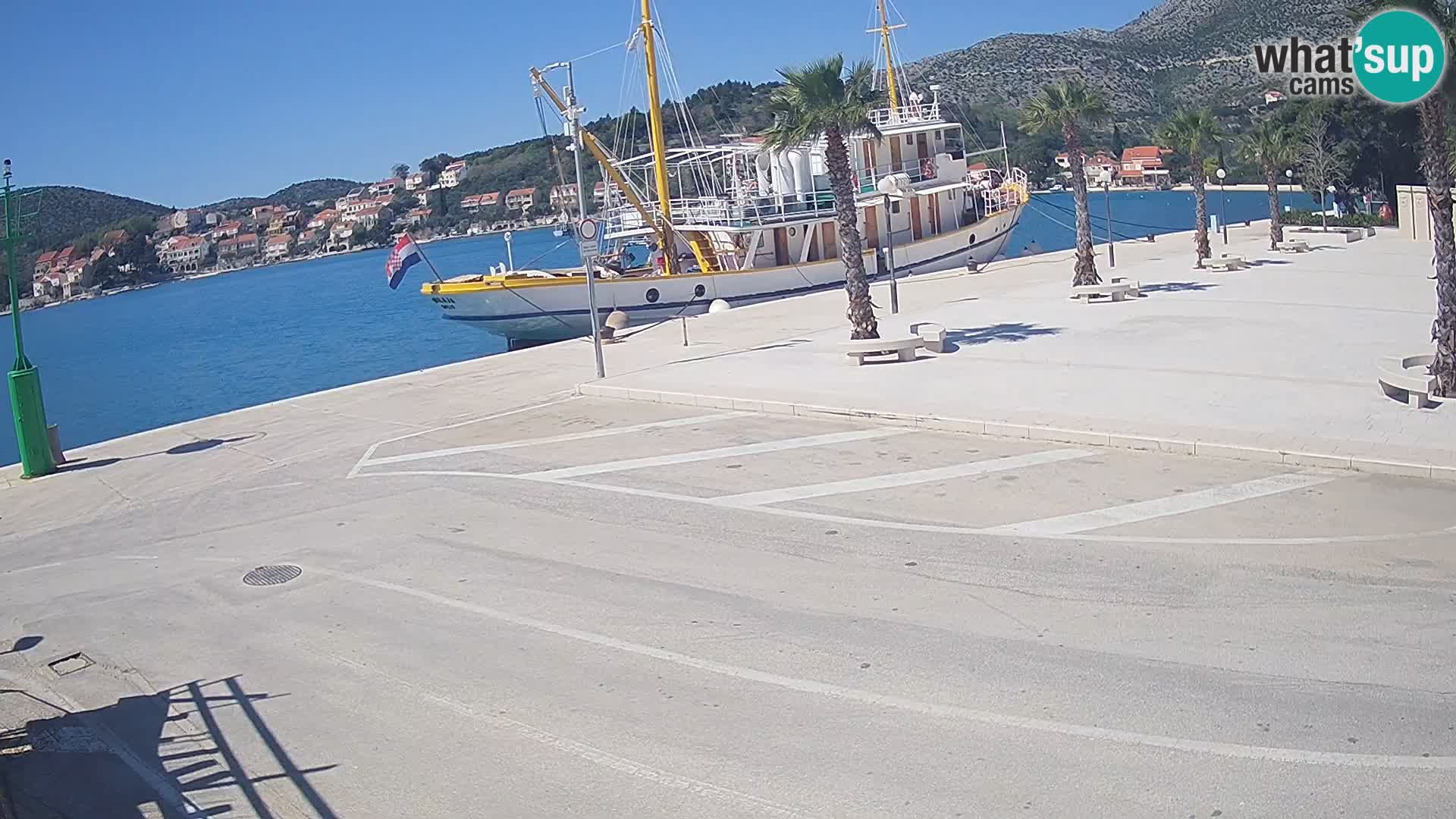 Livecam Slano – Dubrovnik Neretva region webcam Croatie