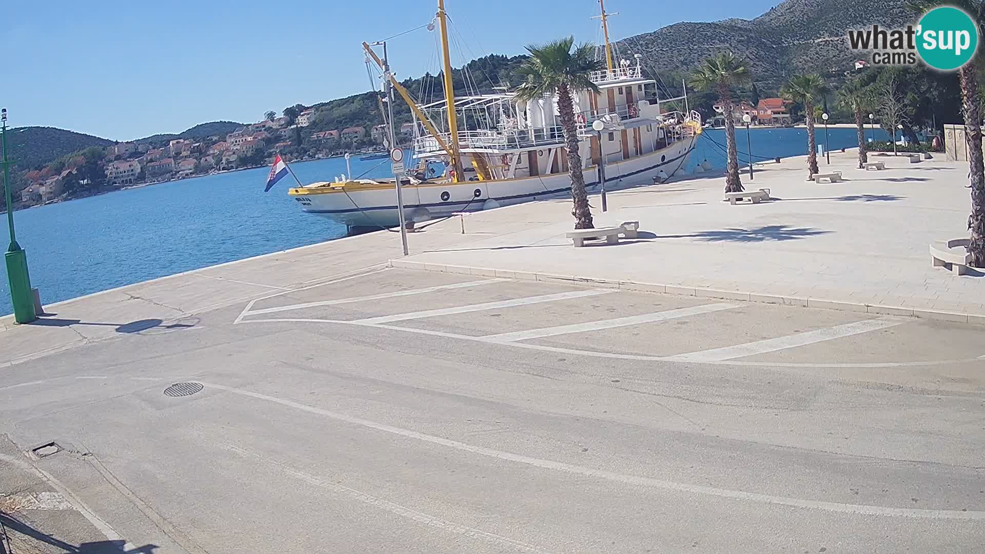 Livecam Slano – Dubrovnik Neretva region webcam Croatie