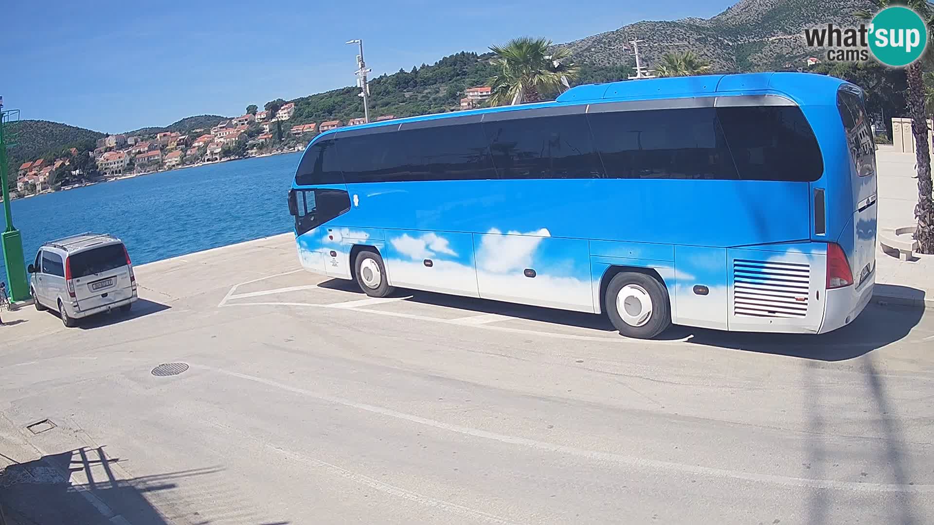 Livecam Slano – Dubrovnik Neretva region webcam Croatie