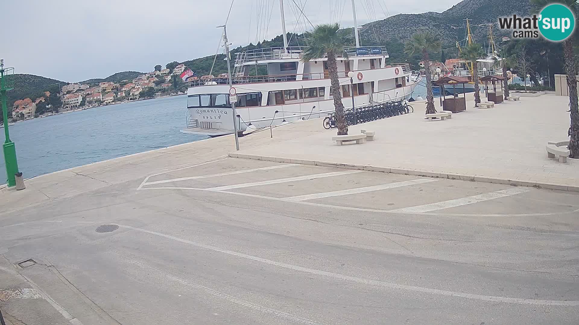 Livecam Slano – Dubrovnik Neretva region webcam Croatie
