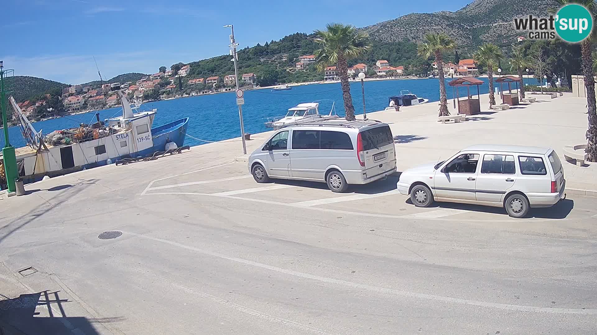 Livecam Slano – Dubrovnik Neretva region webcam Croatie