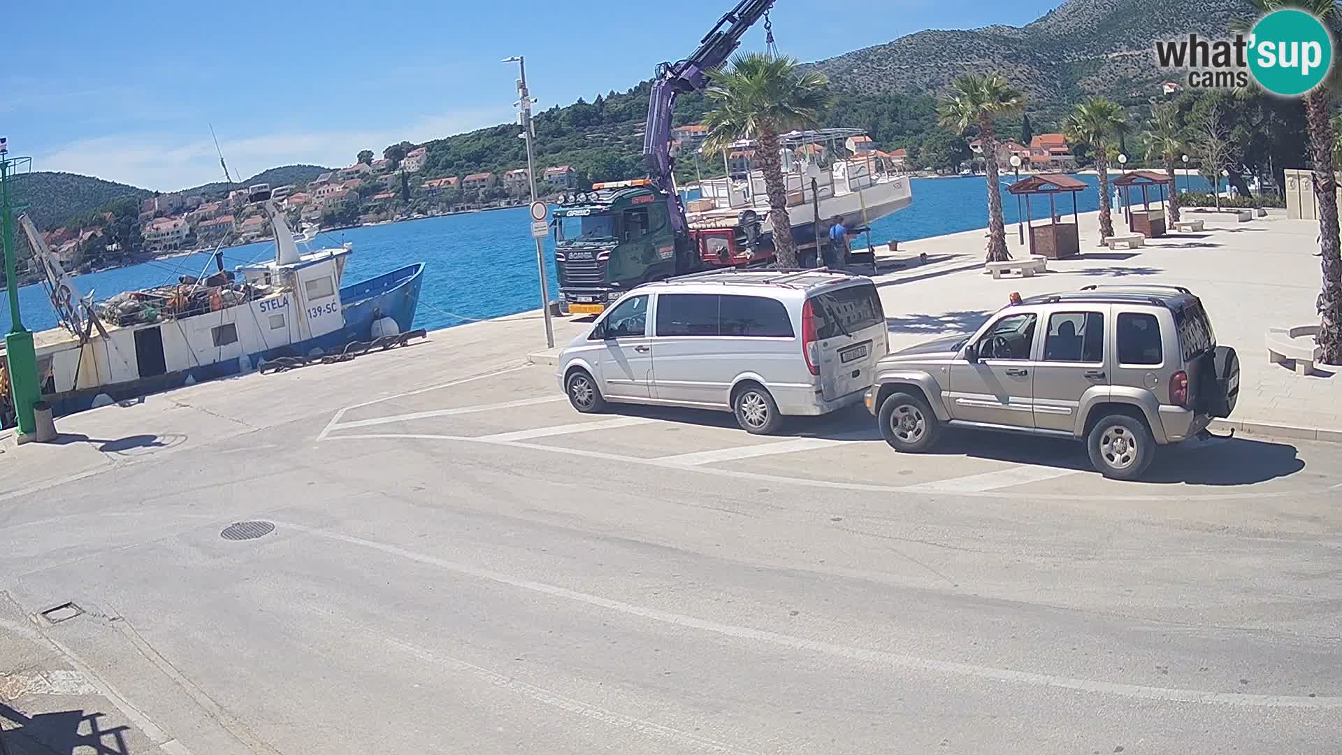 Livecam Slano – Dubrovnik Neretva region webcam Croatie