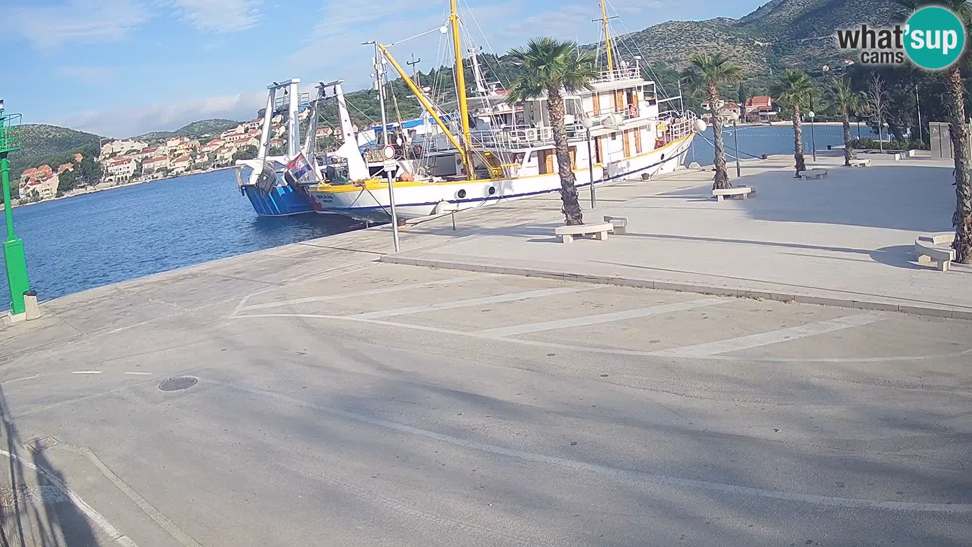 Livecam Slano – Dubrovnik Neretva region webcam Croatie