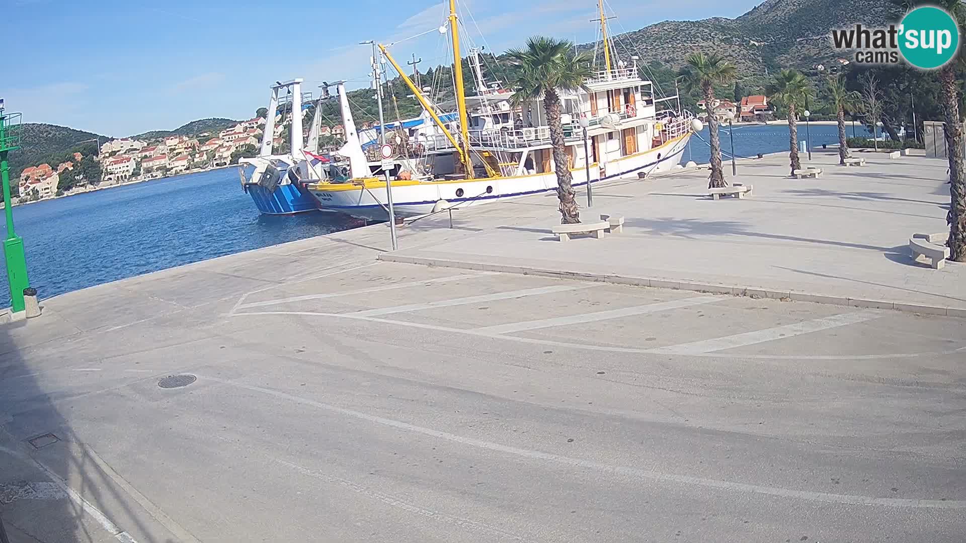 Livecam Slano – Dubrovnik Neretva region webcam Croatie