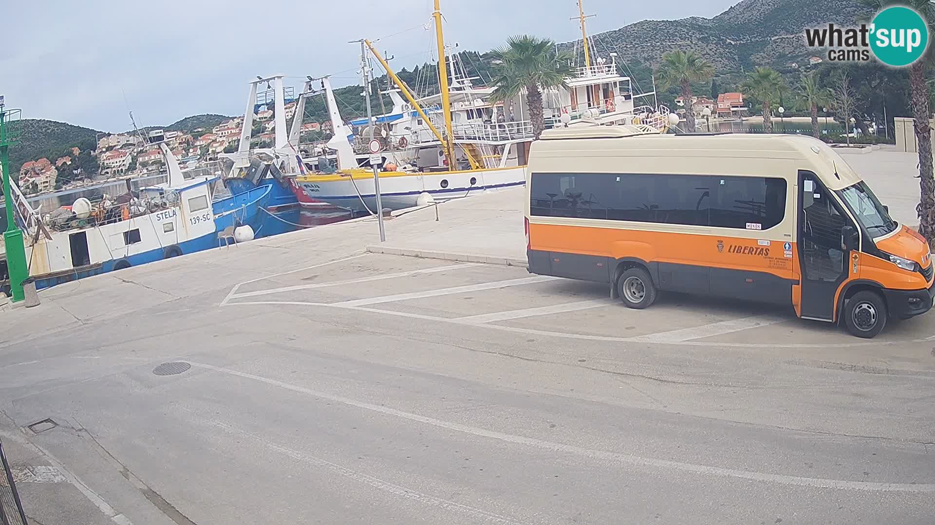 Livecam Slano – Dubrovnik Neretva region webcam Croatie