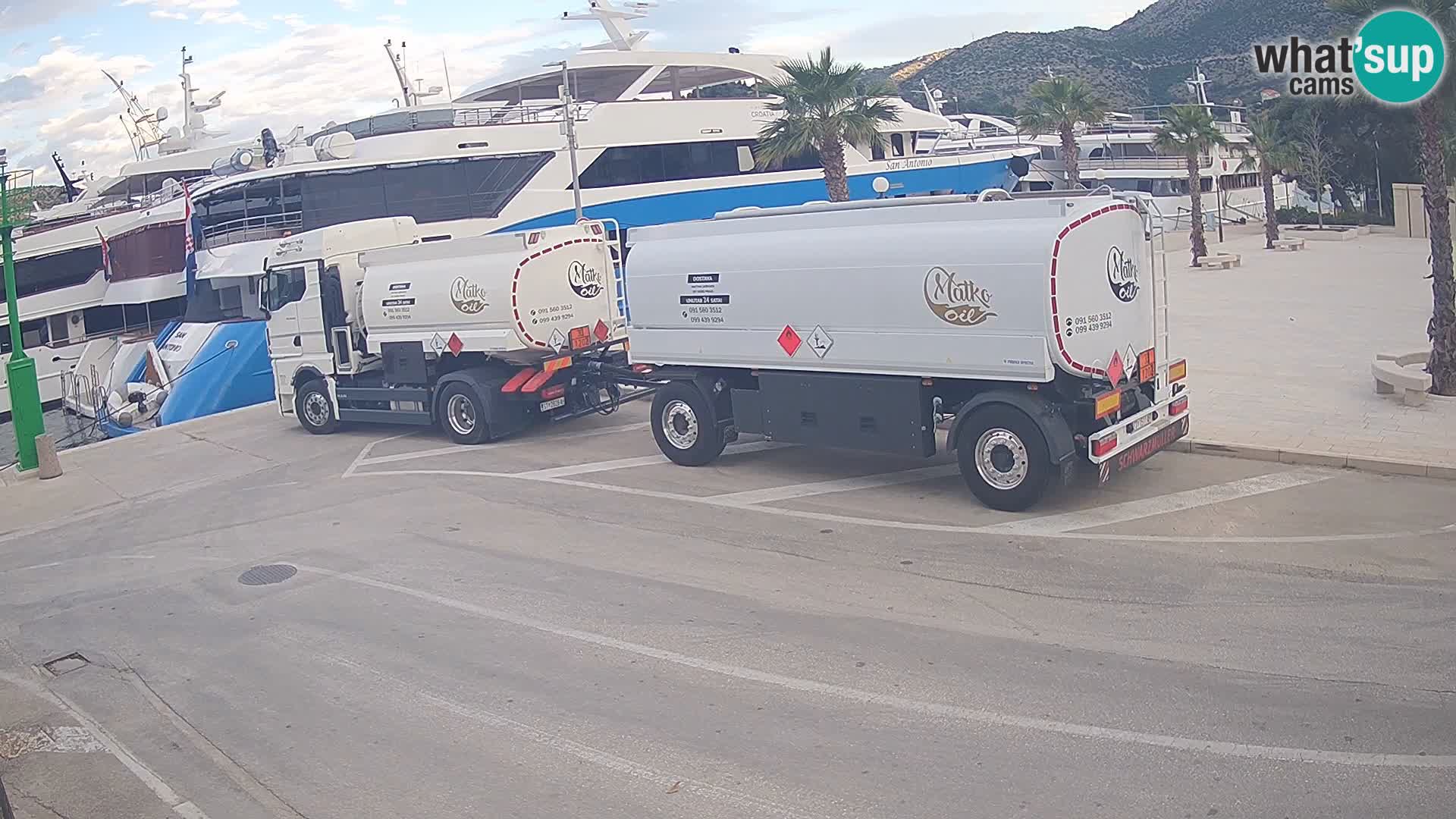Livecam Slano – Dubrovnik Neretva region webcam Croatie
