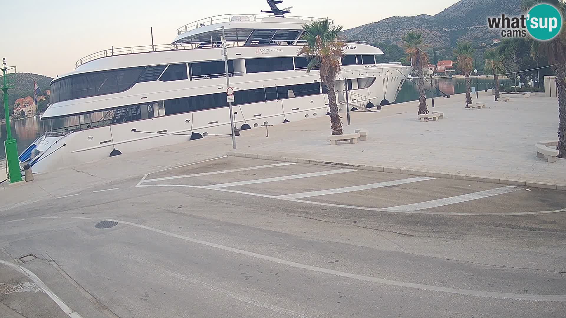 Livecam Slano – Dubrovnik Neretva region webcam Croatie