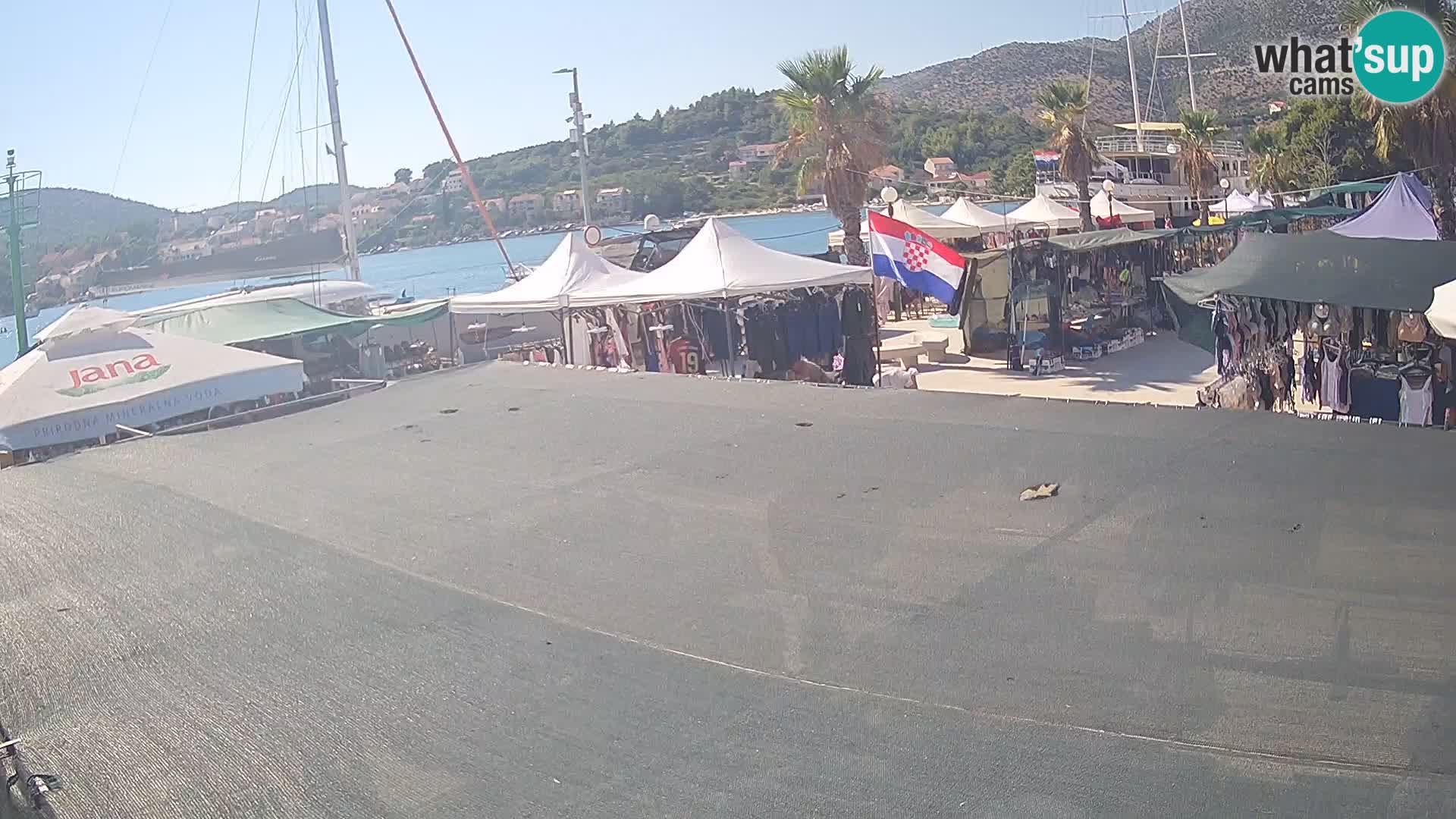 Livecam Slano – Dubrovnik Neretva region webcam Croatie