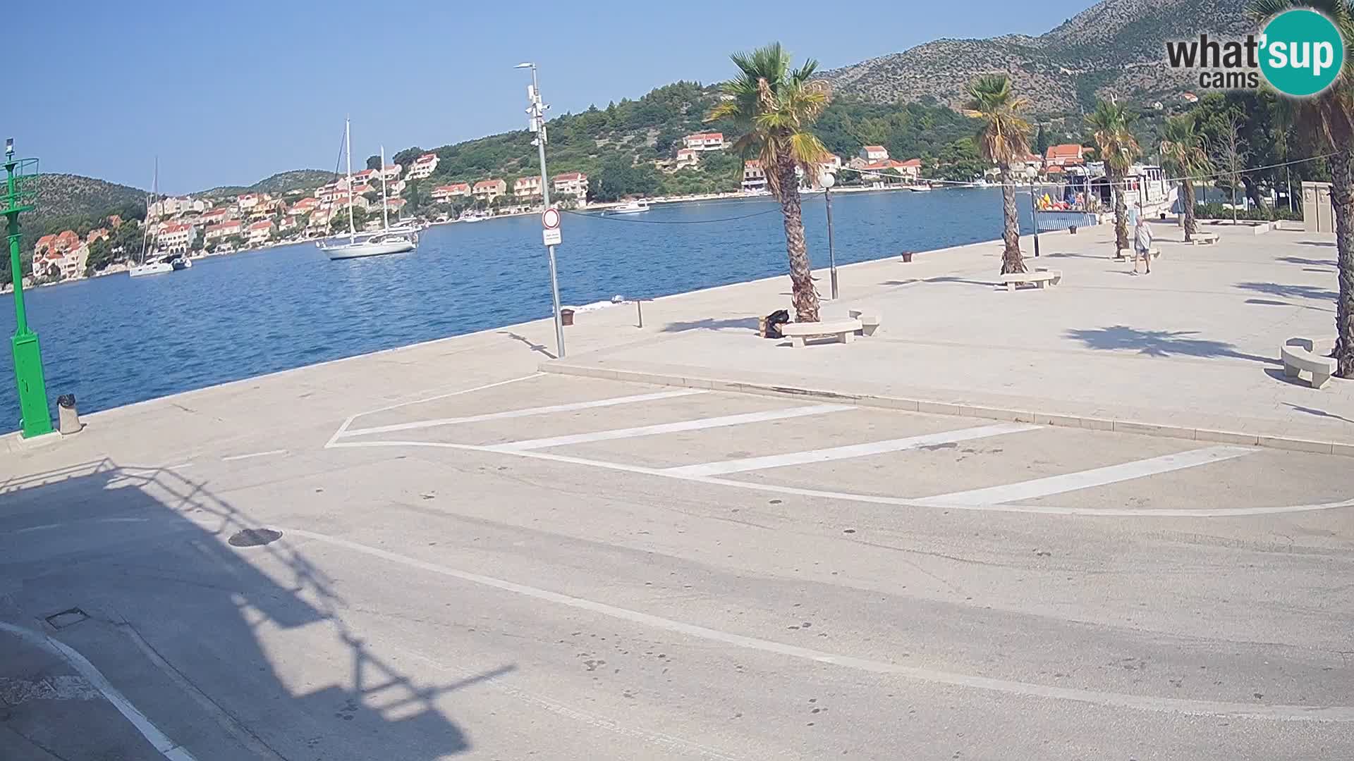Livecam Slano – Dubrovnik Neretva region webcam Croatie