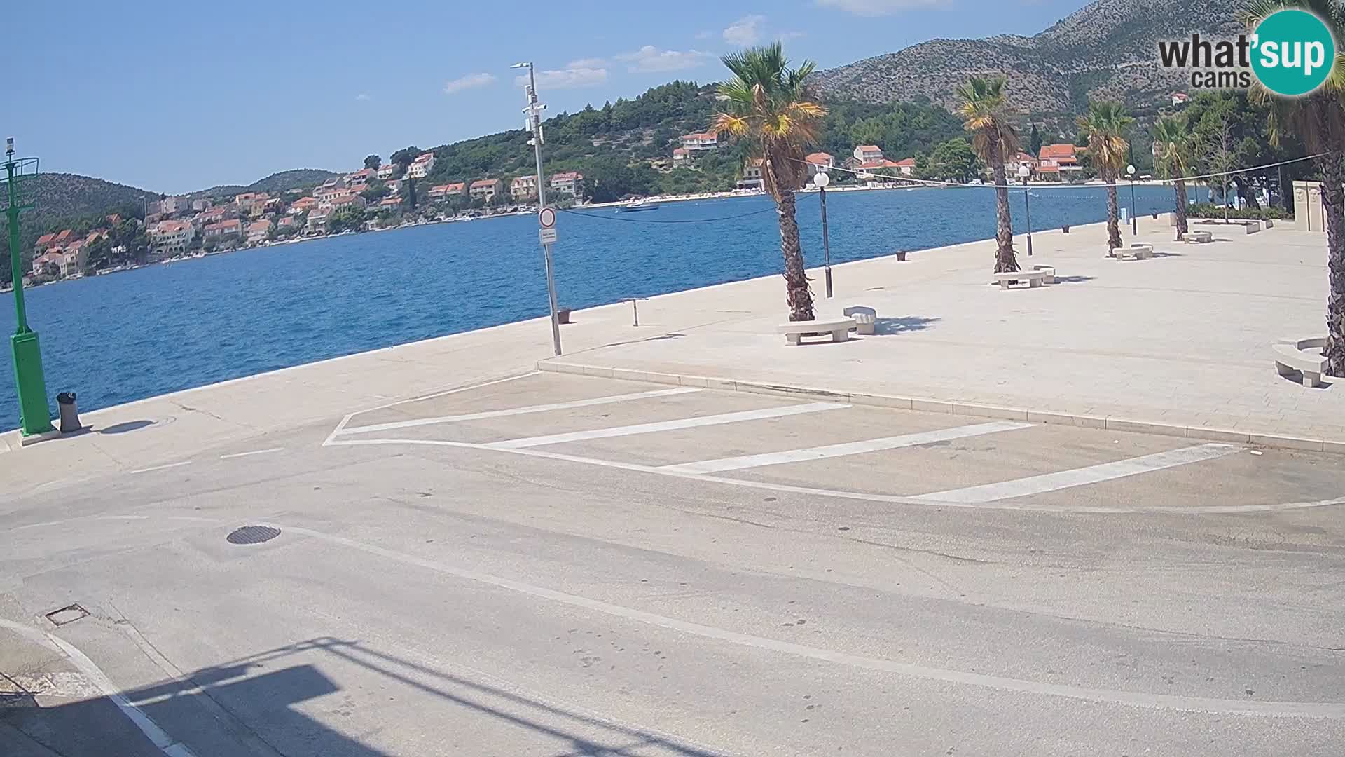 Livecam Slano – Dubrovnik Neretva region webcam Croatie
