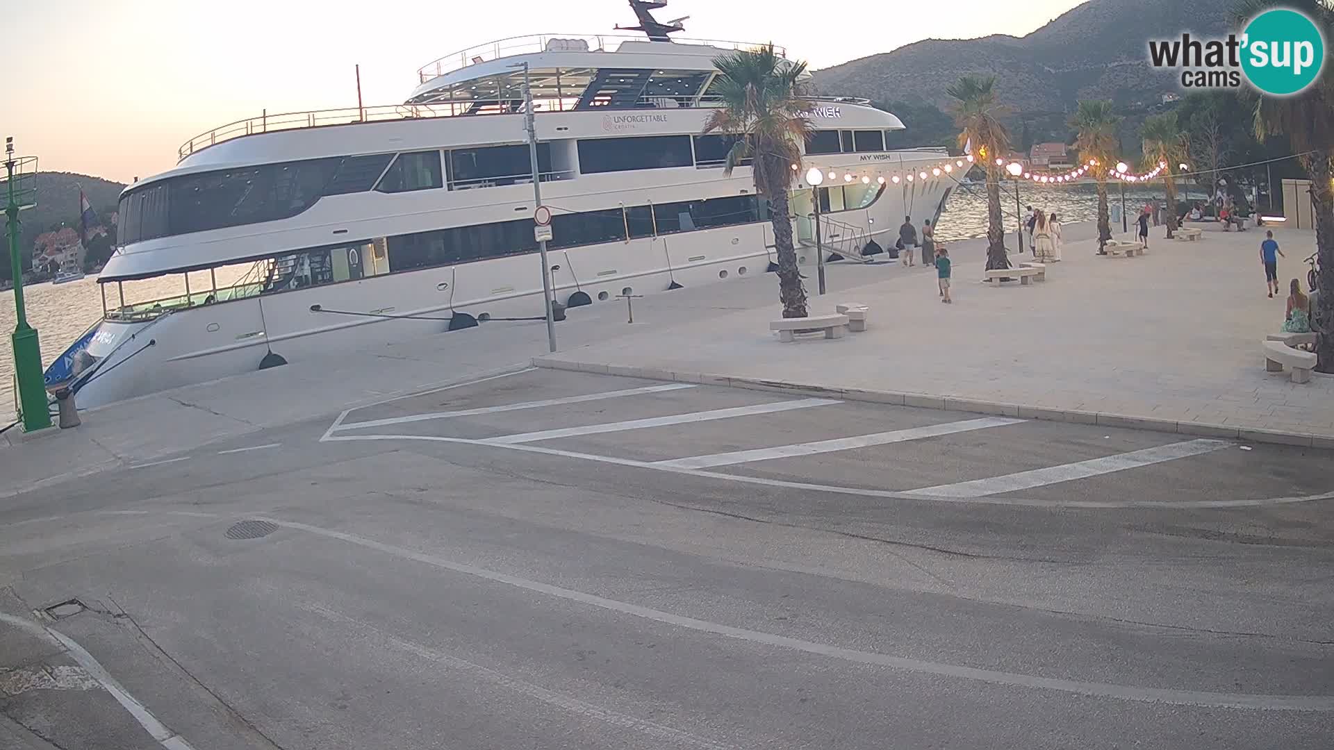 Livecam Slano – Dubrovnik Neretva region webcam Croatie