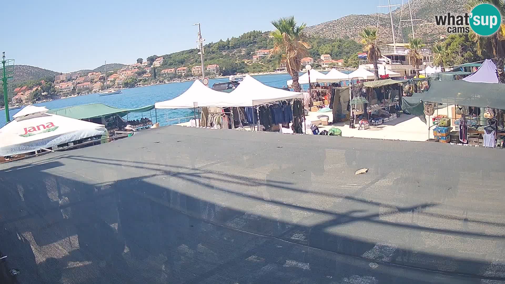 Livecam Slano – Dubrovnik Neretva region webcam Croatie