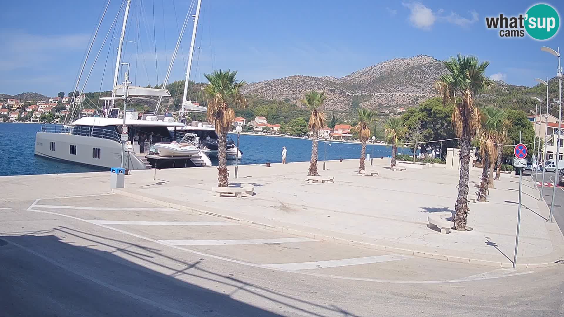Livecam Slano – Dubrovnik Neretva region webcam Croatie