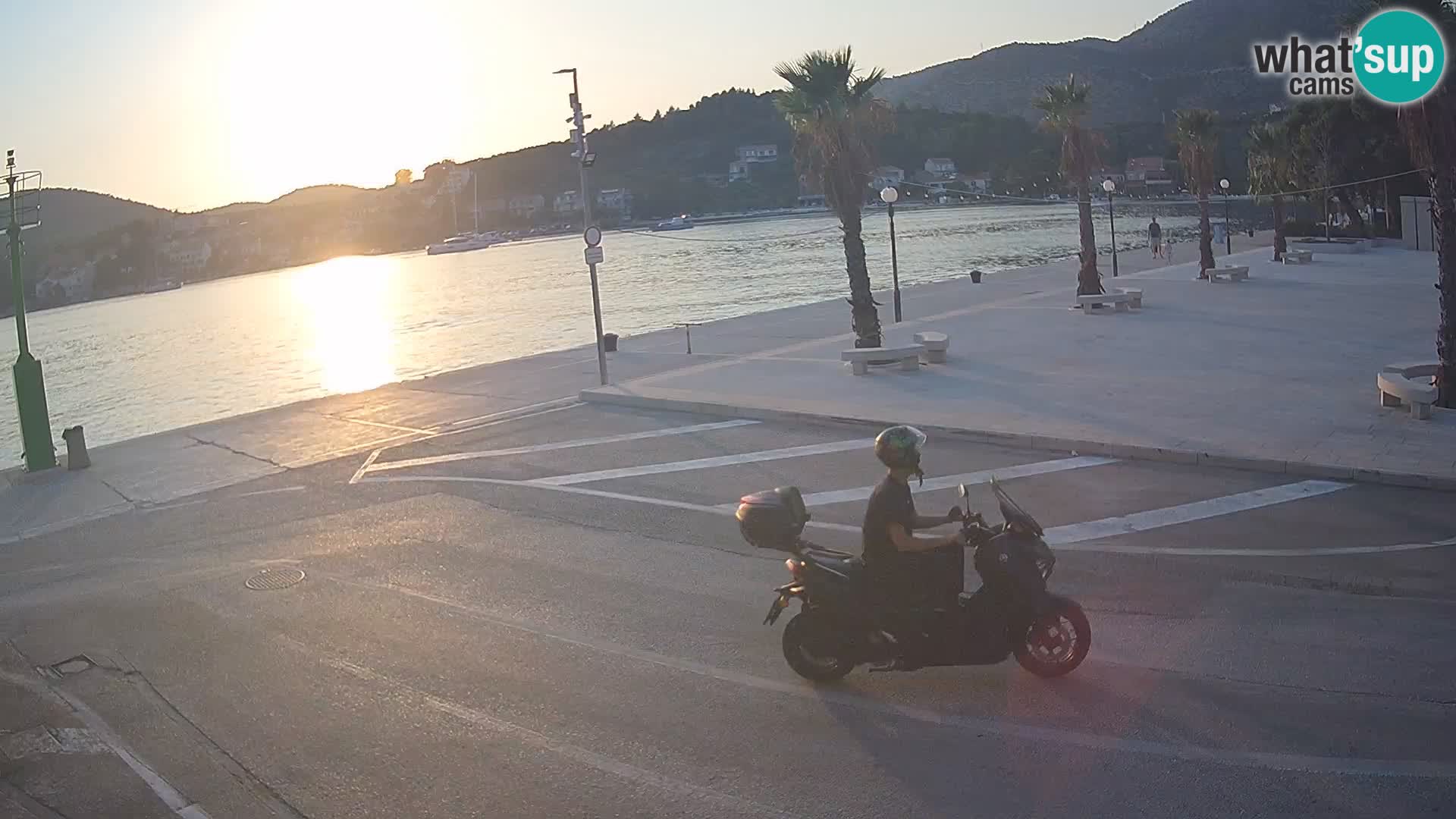 Livecam Slano – Dubrovnik Neretva region webcam Croatie