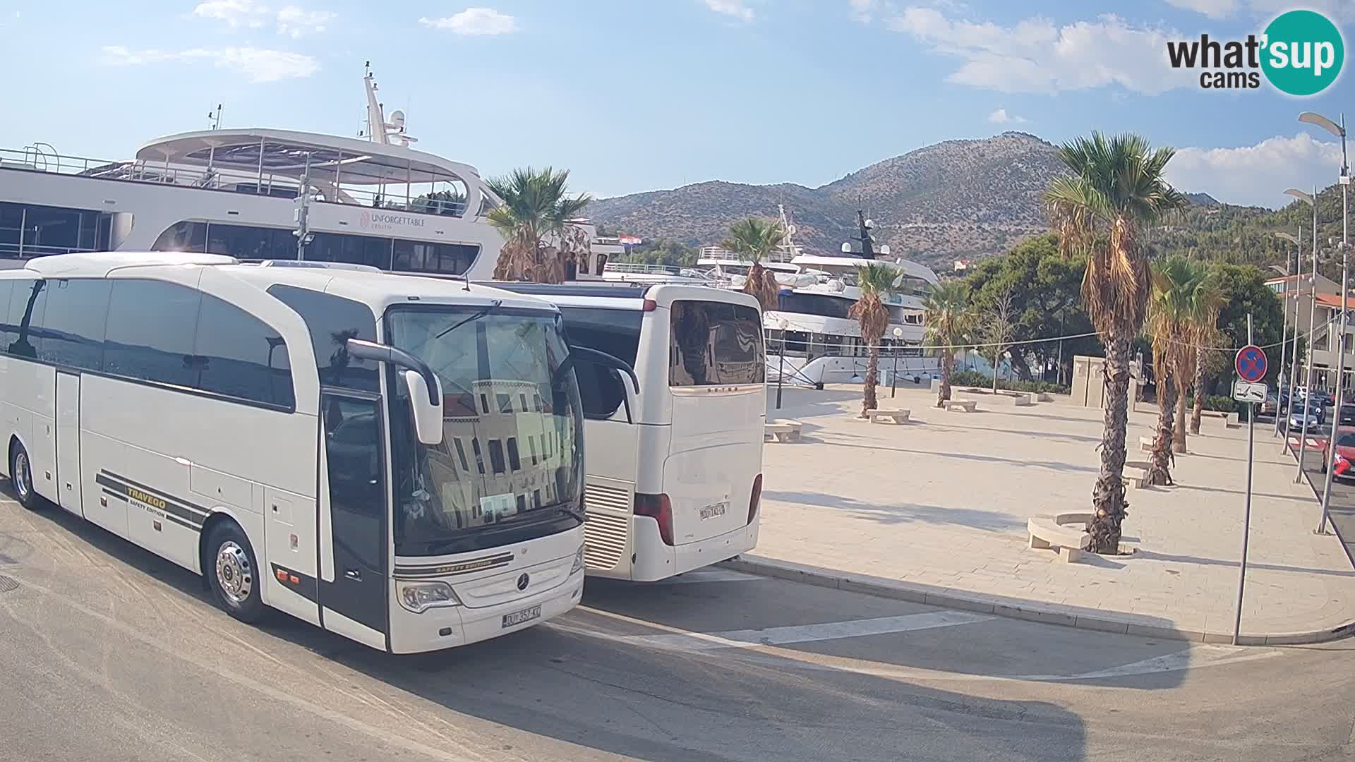 Livecam Slano – Dubrovnik Neretva region webcam Croatie