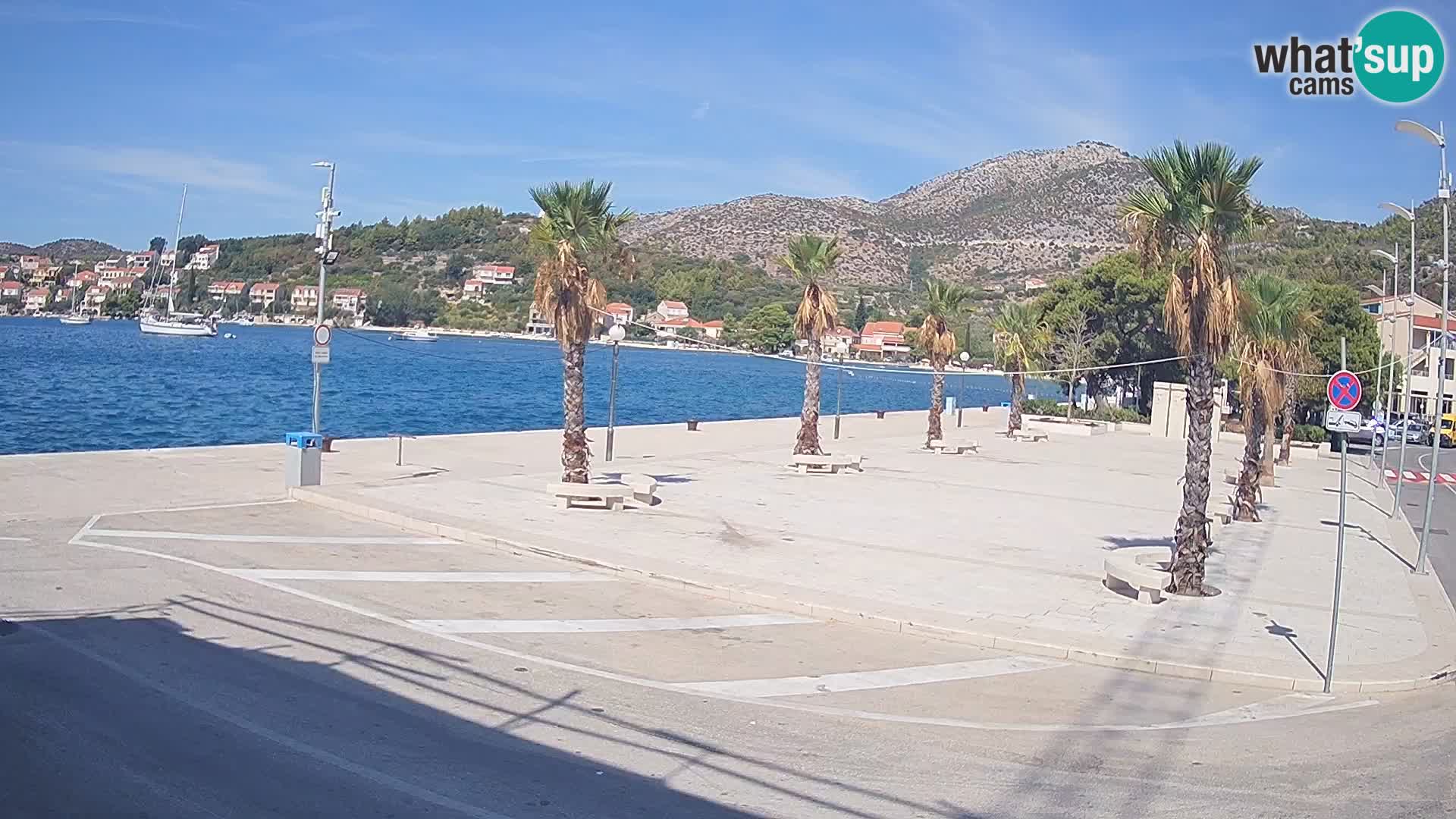 Livecam Slano – Dubrovnik Neretva region webcam Croatie