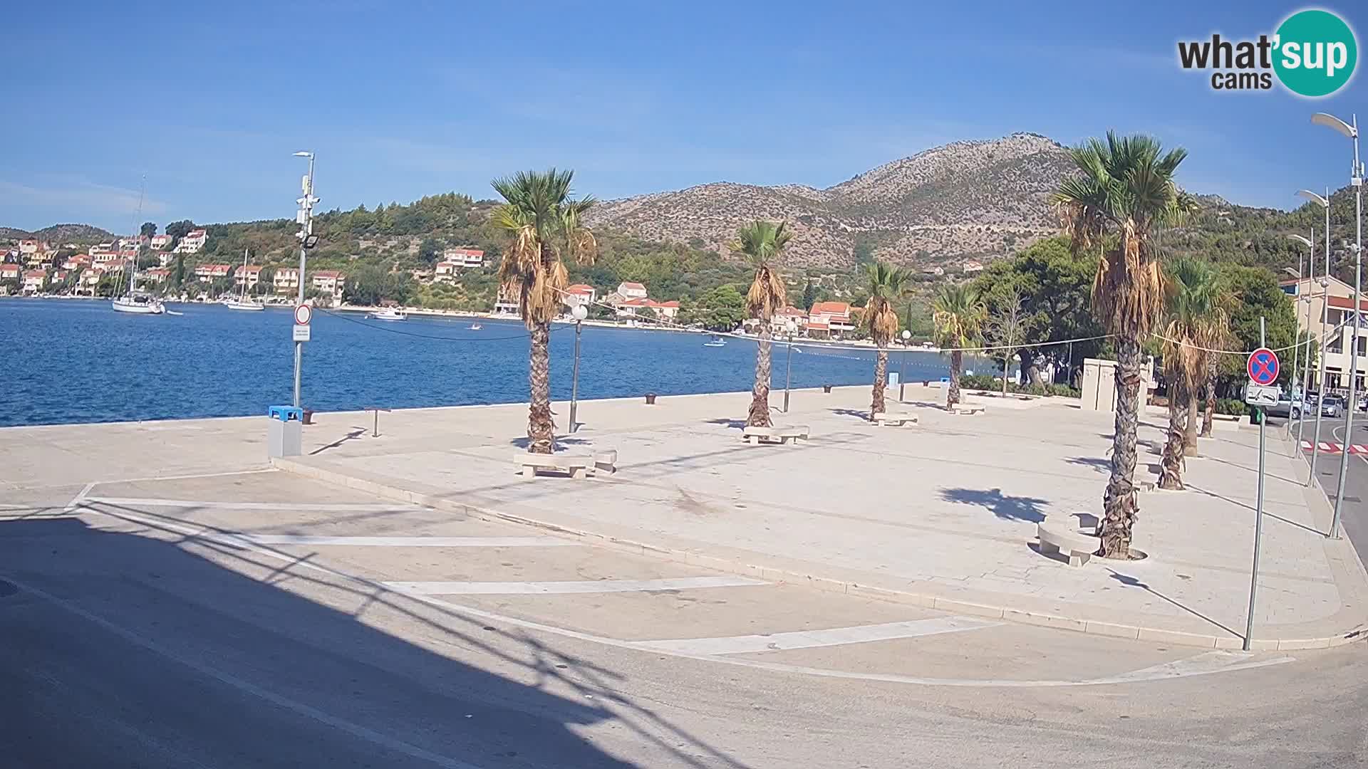 Livecam Slano – Dubrovnik Neretva region webcam Croatie