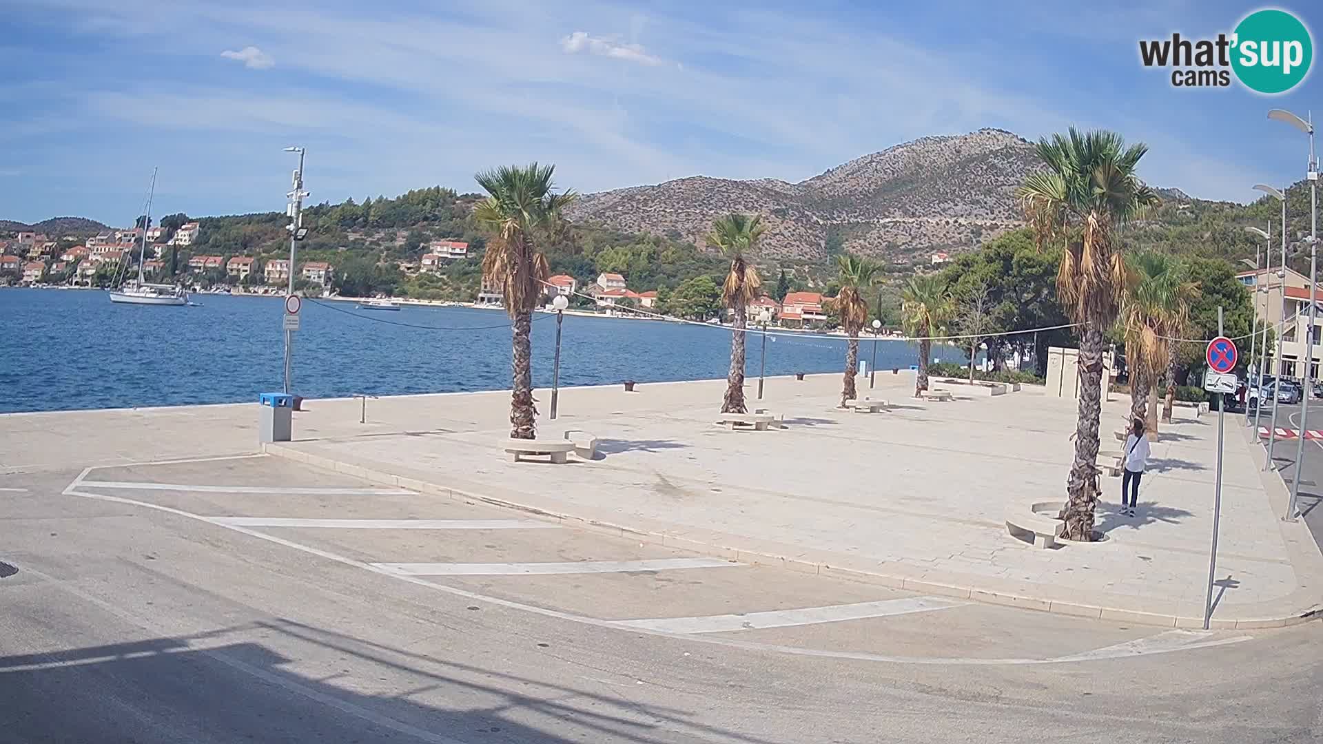 Livecam Slano – Dubrovnik Neretva region webcam Croatie
